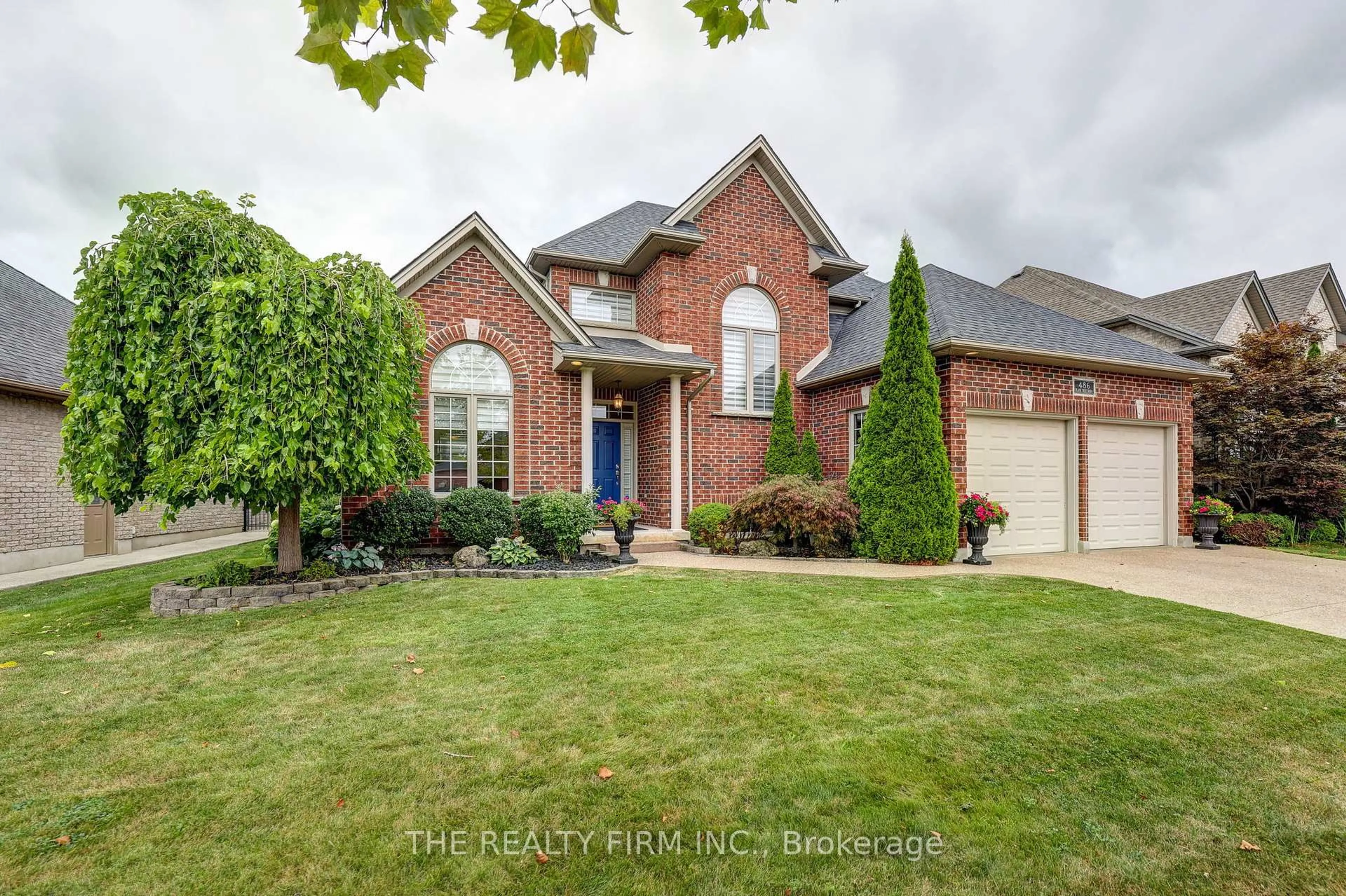 Home with brick exterior material, street for 486 Plane Tree Dr, London North Ontario N6G 5L6