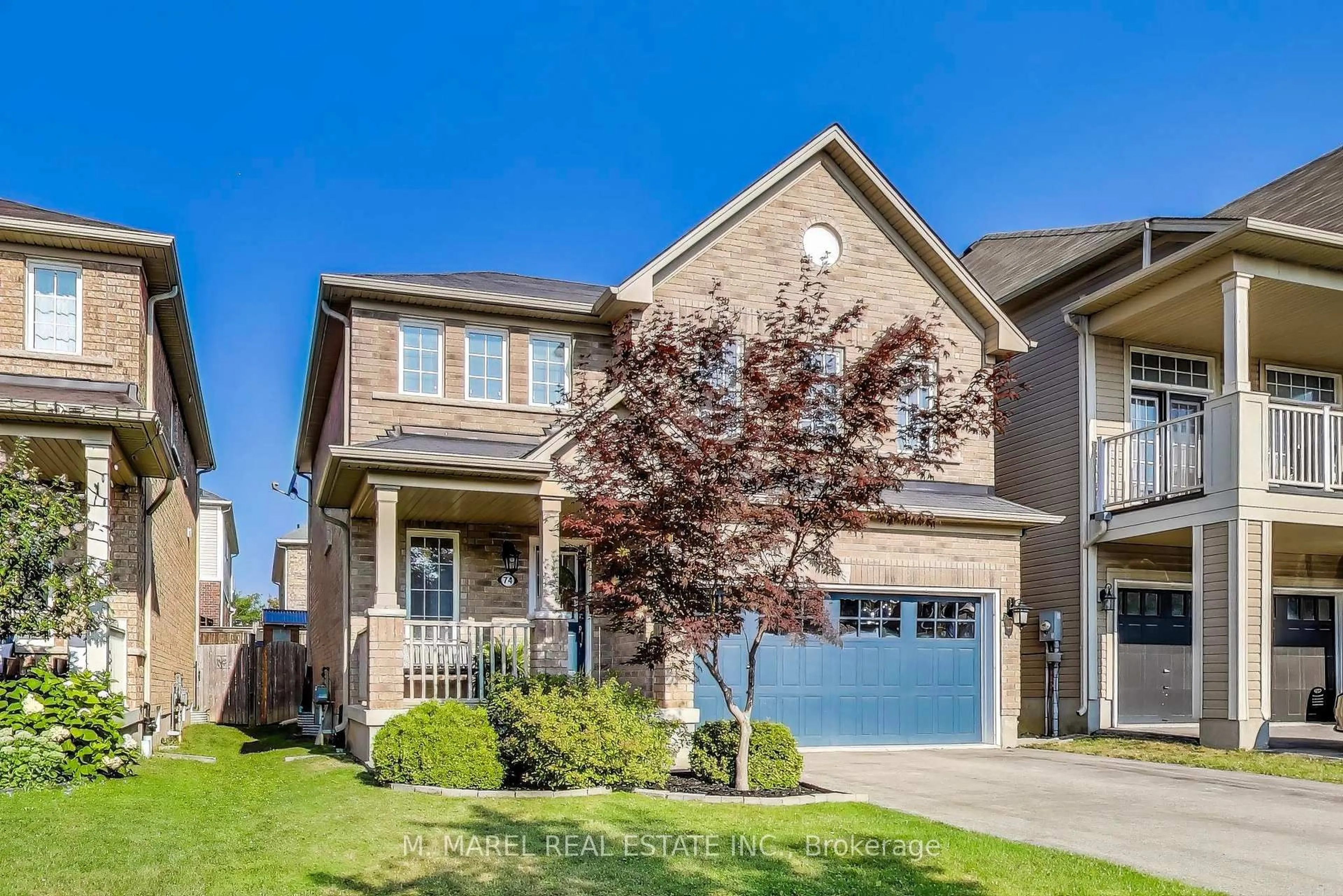 Home with brick exterior material, street for 74 Bradley Ave, Hamilton Ontario L0R 1C0