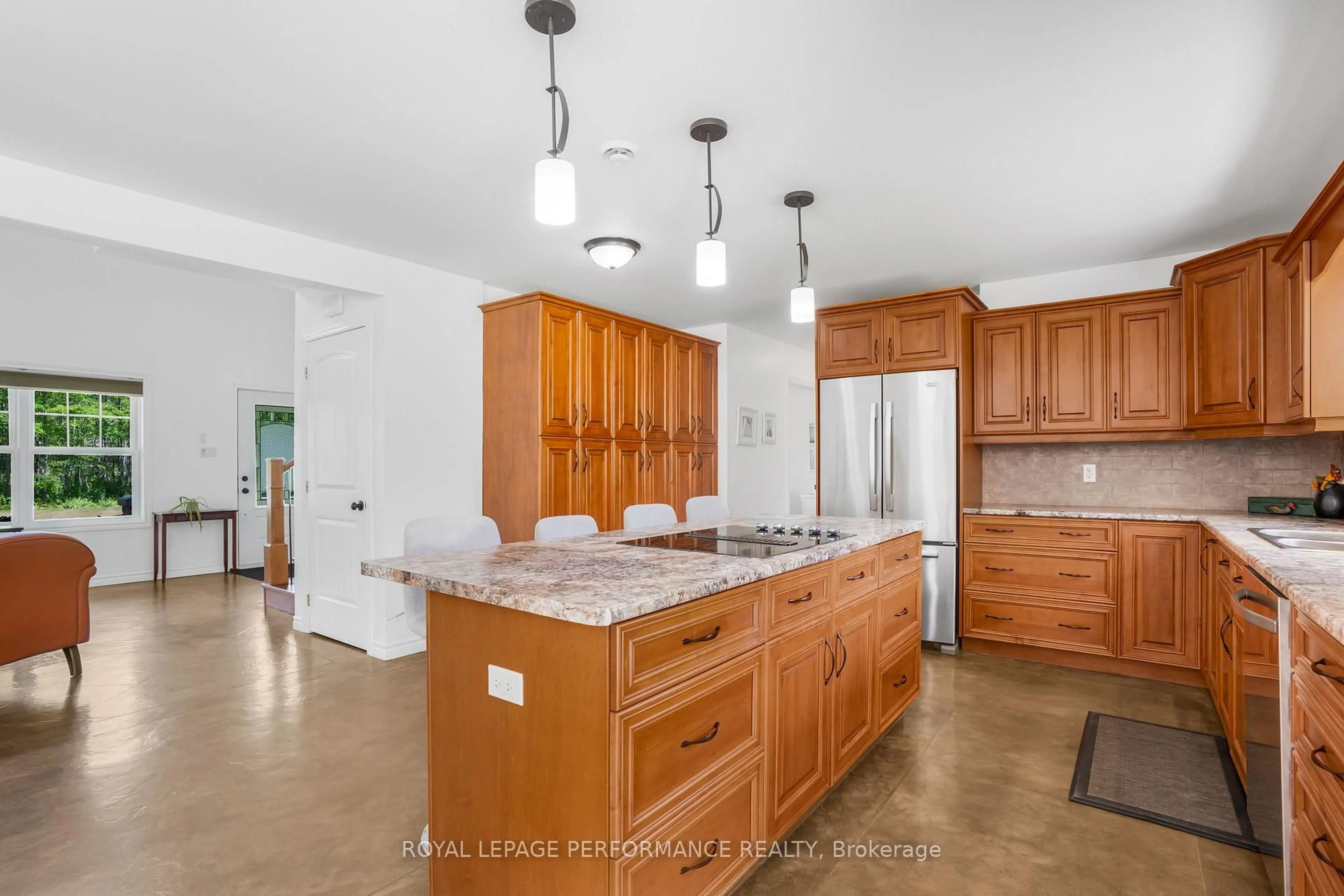 Open concept kitchen, ceramic/tile floor for 215 Route 200 Rte, The Nation Ontario K0A 1M0