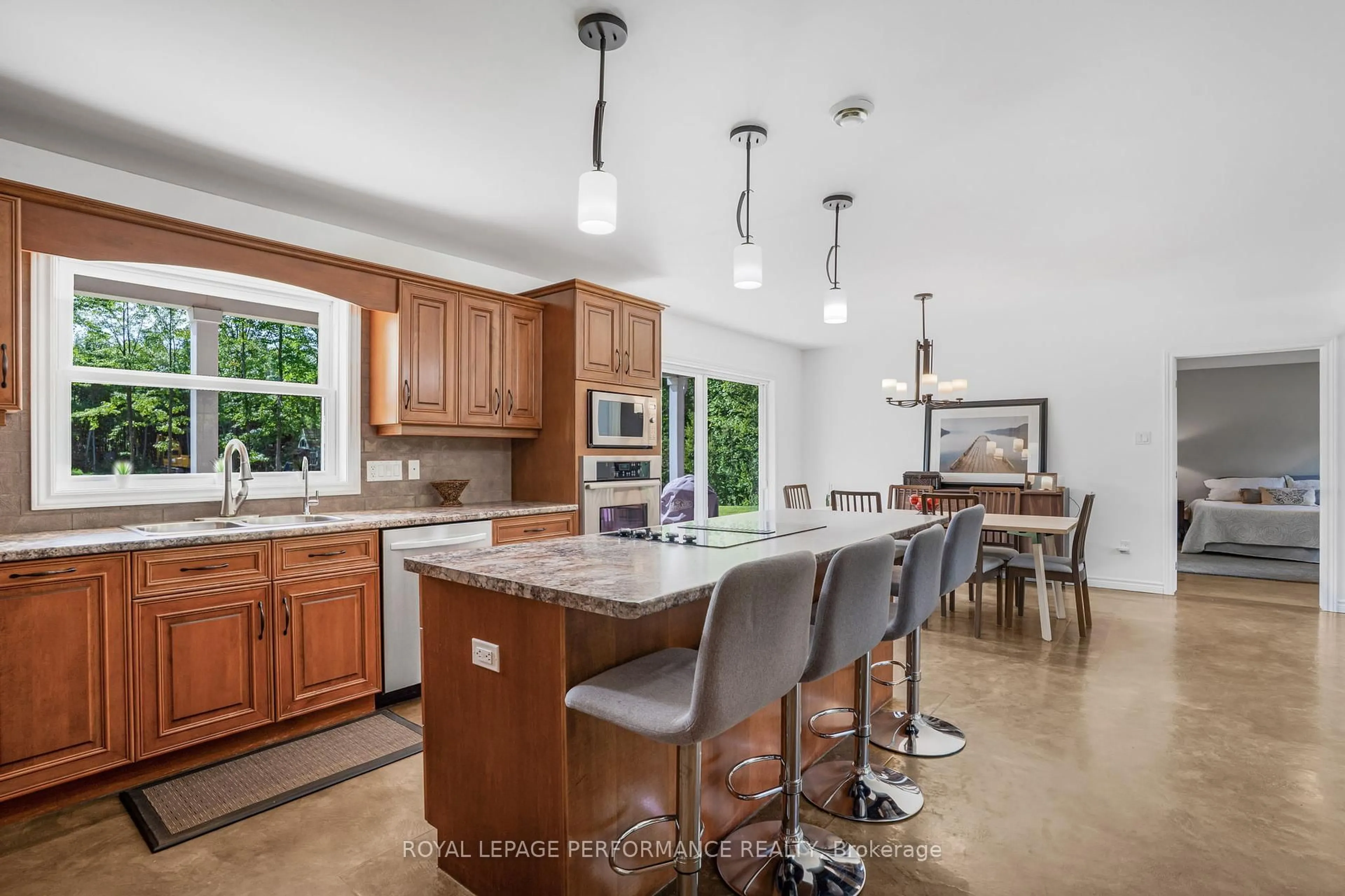 Open concept kitchen, ceramic/tile floor for 215 Route 200 Rte, The Nation Ontario K0A 1M0