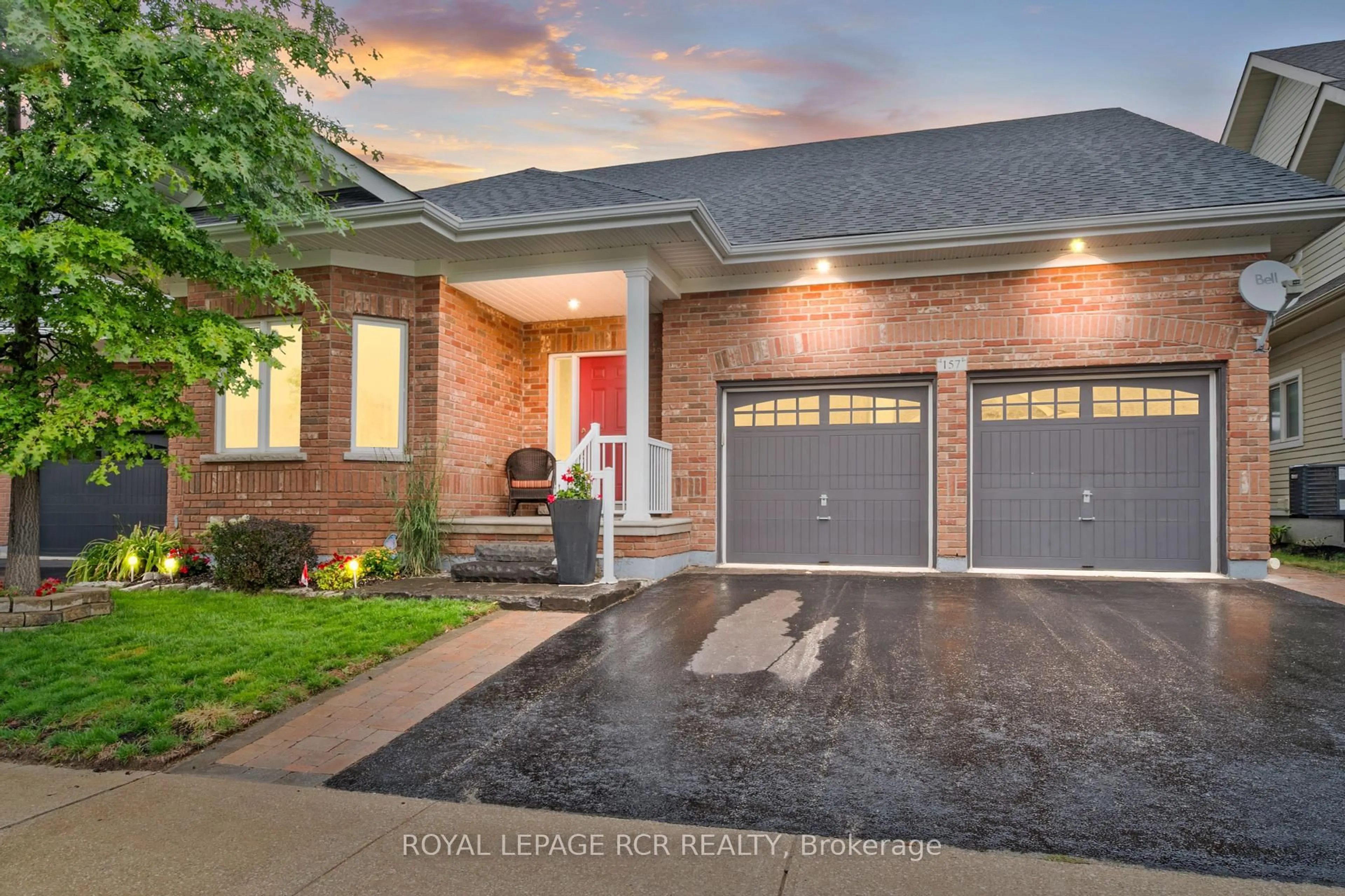 Home with brick exterior material, street for 200 Kingfisher Dr #157, Mono Ontario L9W 0B3