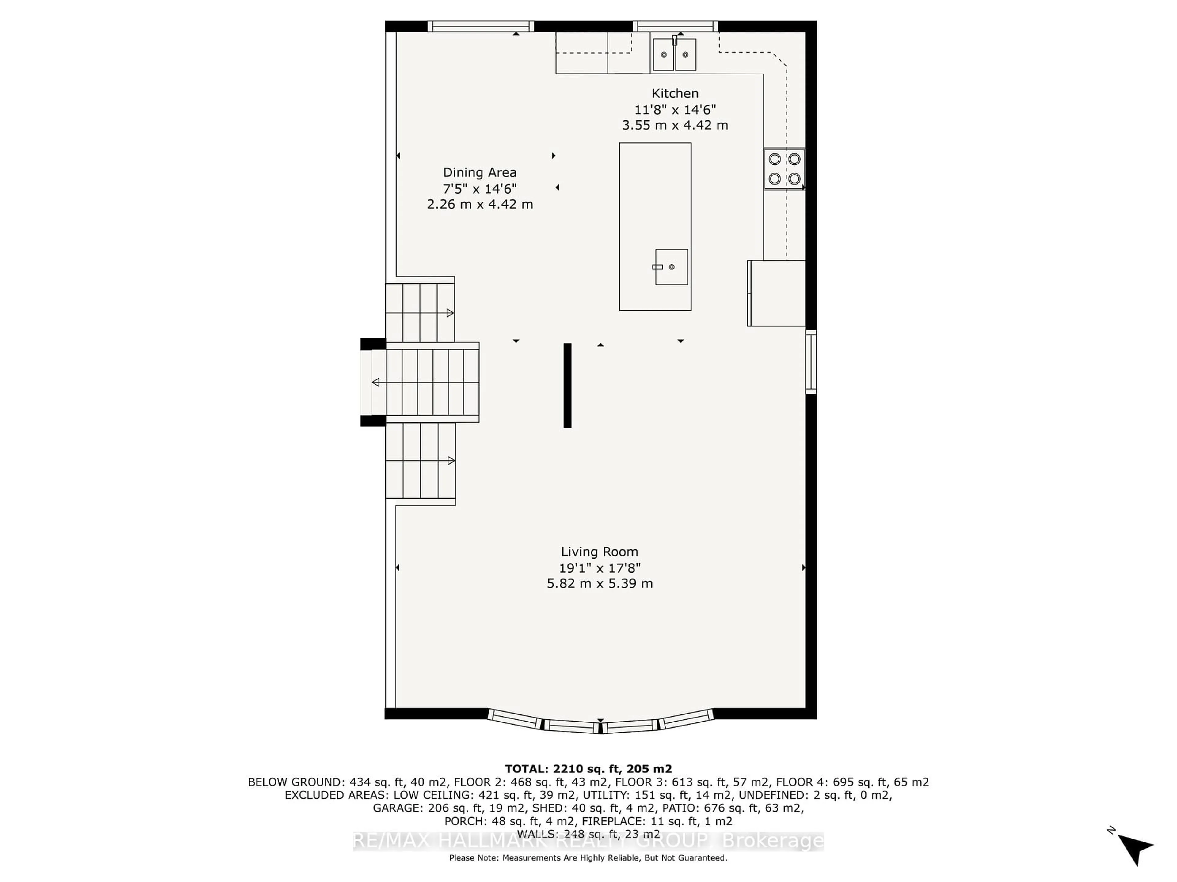 Floor plan for 30 Oakhurst Cres, Ottawa Ontario K1B 4A6