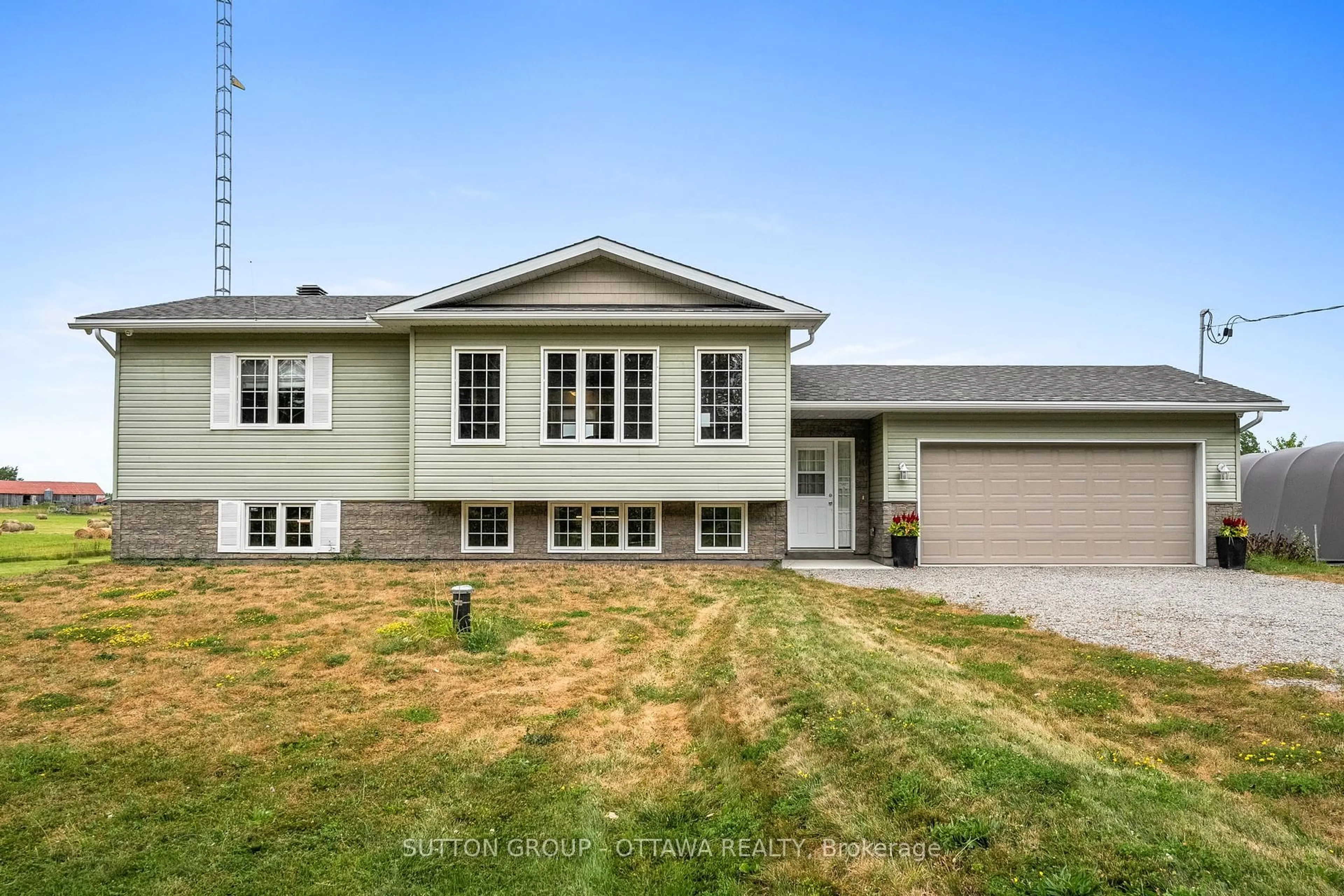 Home with vinyl exterior material, street for 448 Ferguson Tetlock Rd, Smiths Falls Ontario K2A 4S4
