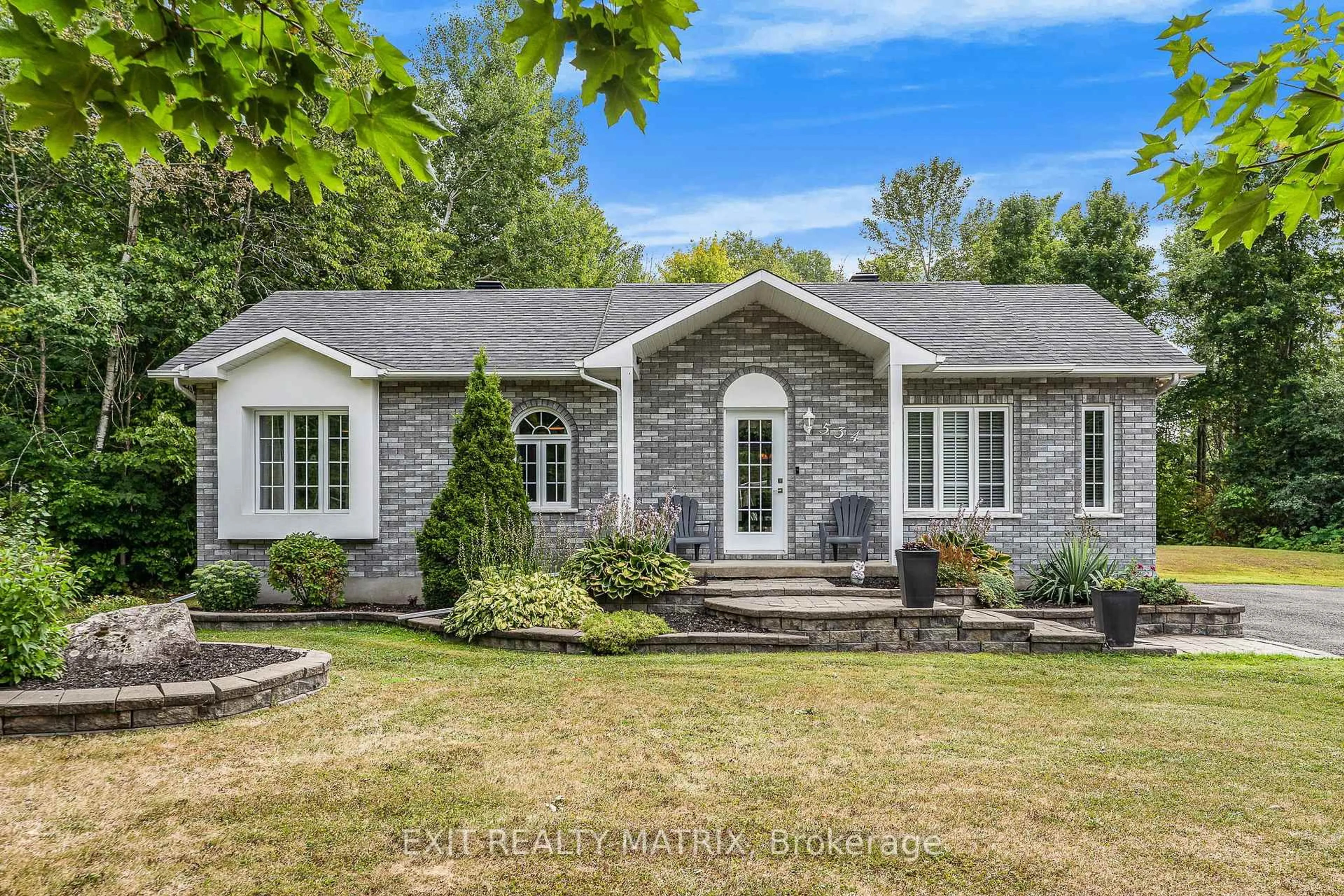Home with brick exterior material, street for 534 De La Bergerie Rd, Champlain Ontario K0B 1K0