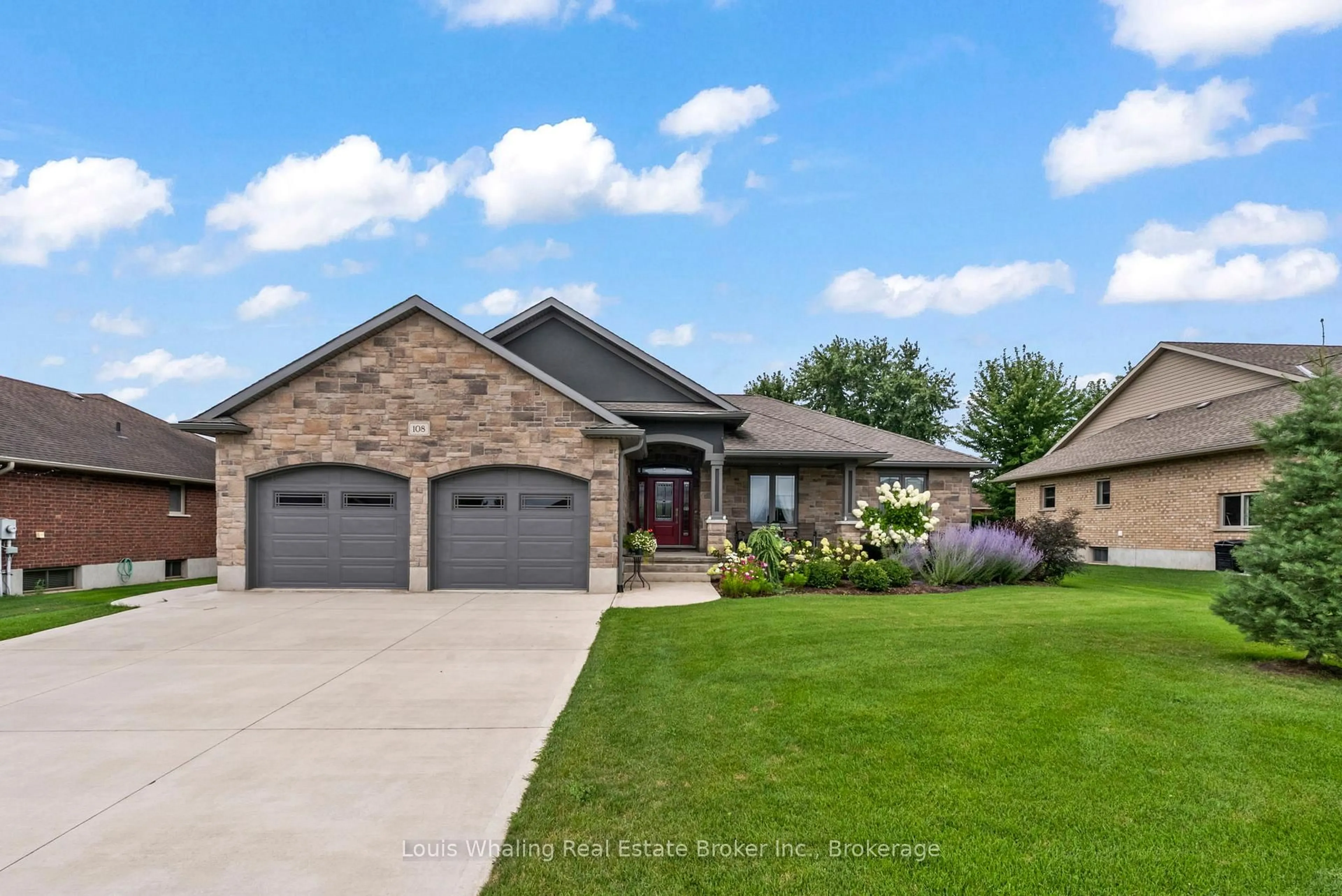 Home with brick exterior material, street for 108 12th A Ave, Hanover Ontario N4N 3T8
