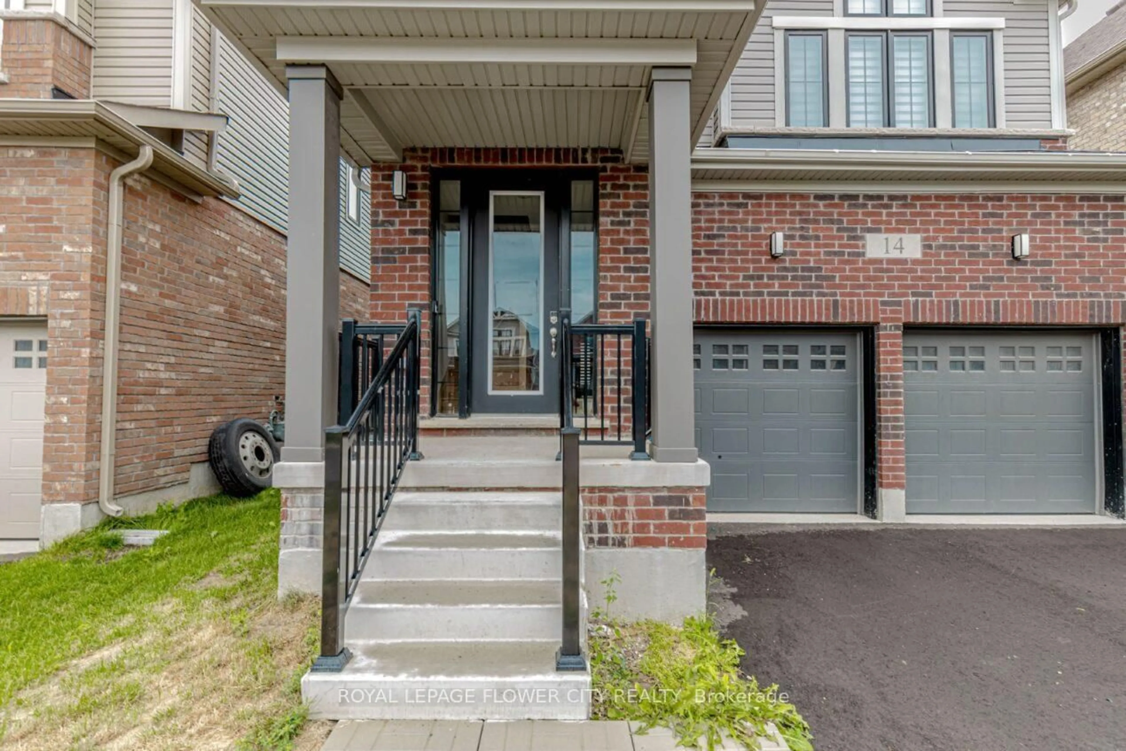 Home with brick exterior material, street for 14 Prince Phillip Blvd, North Dumfries Ontario N0B 1E0