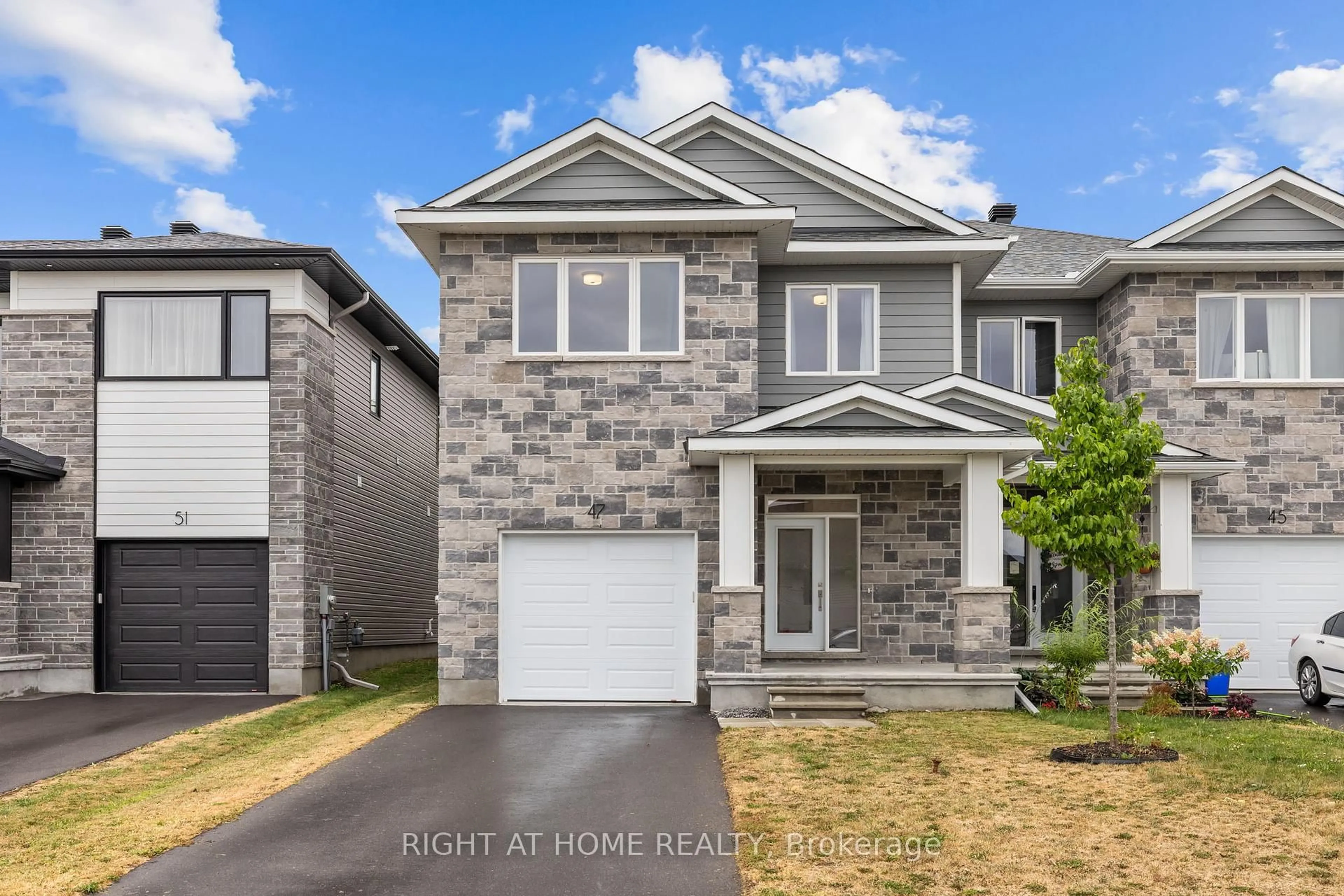 Home with brick exterior material, street for 47 Mac Beattie Dr, Arnprior Ontario K7S 0J3
