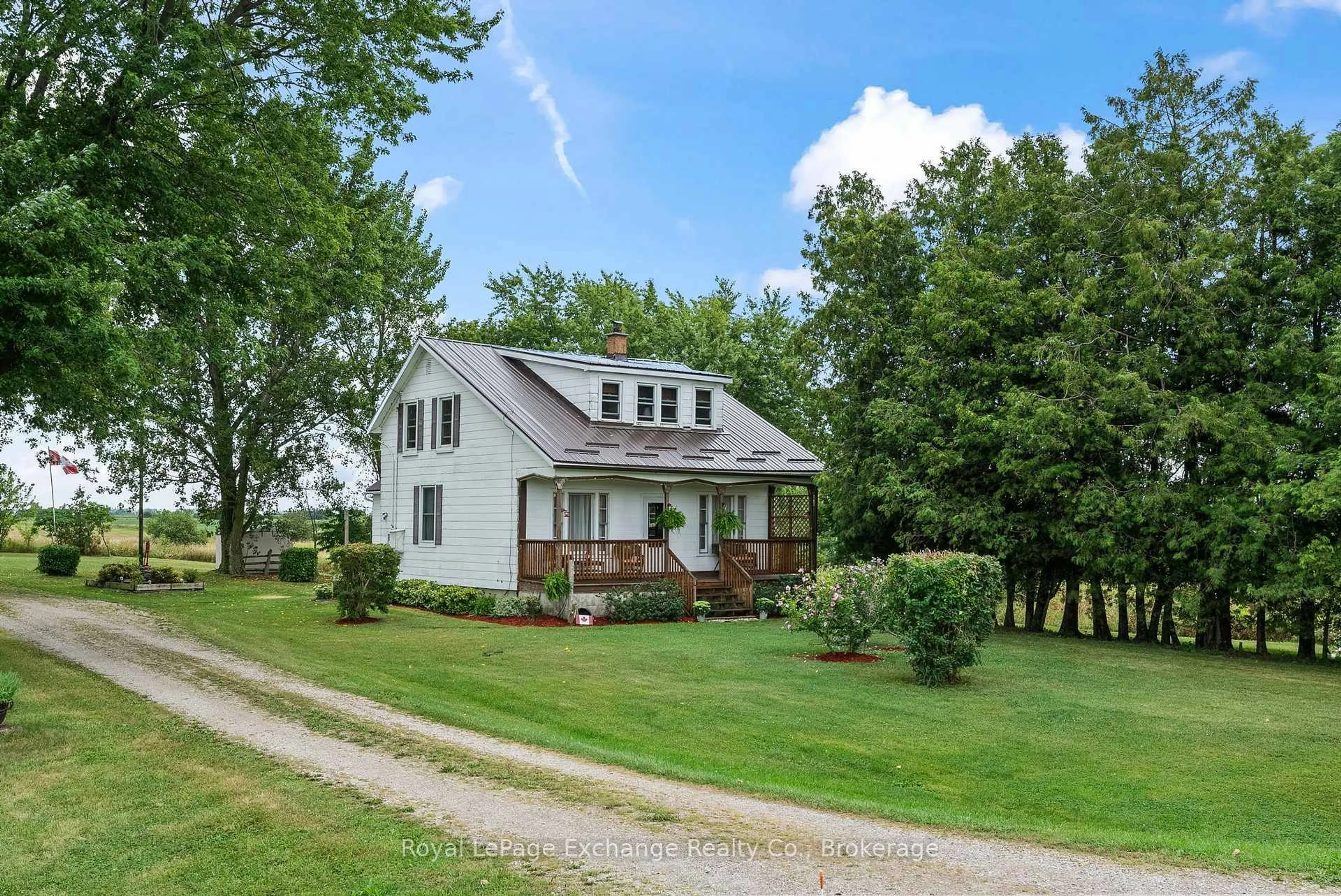 A pic from outside/outdoor area/front of a property/back of a property/a pic from drone, street for 85796 Kintail Line, Ashfield-Colborne-Wawanosh Ontario N7A 3X9