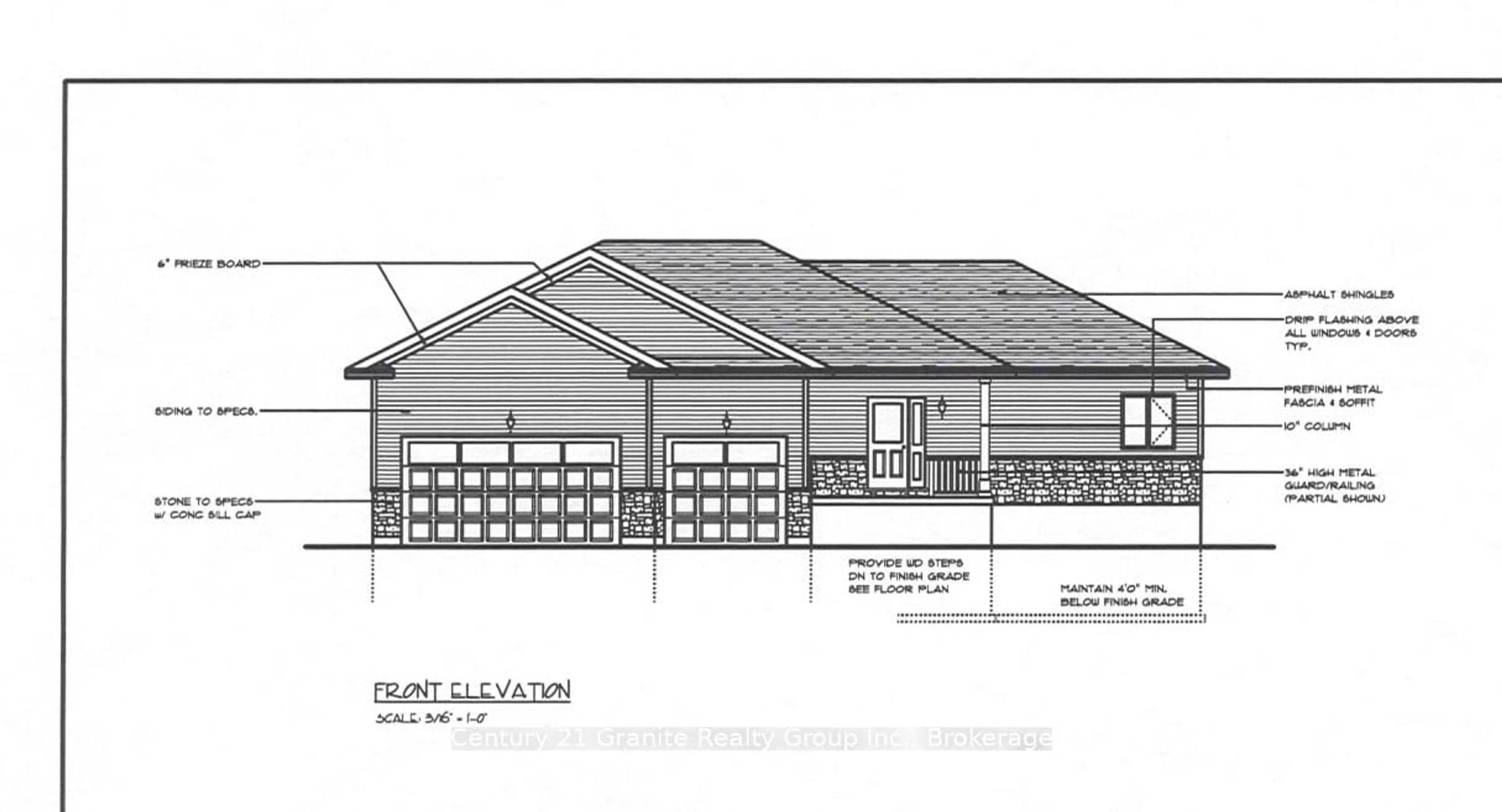 Floor plan for Lot 55 Kulas Crt, Minden Hills Ontario K0M 2K0