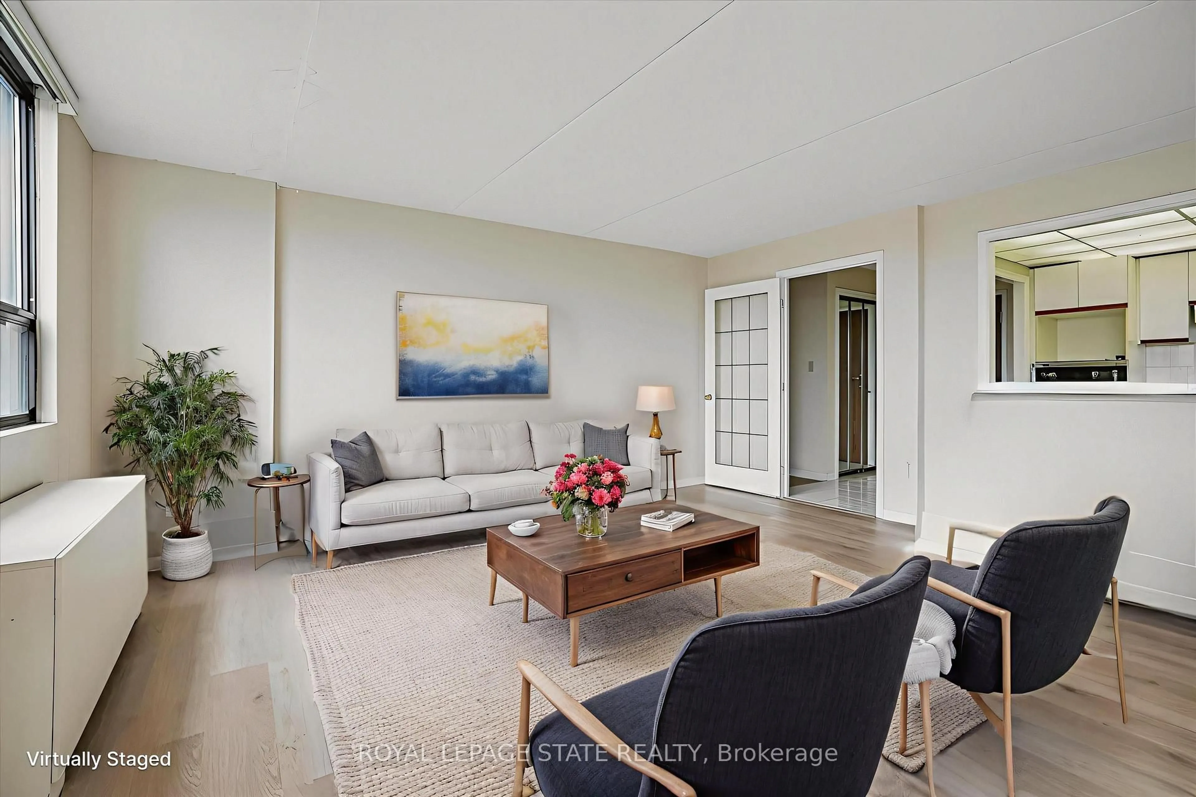 Living room with furniture, unknown for 99 Donn Ave #602, Hamilton Ontario L8G 5B2
