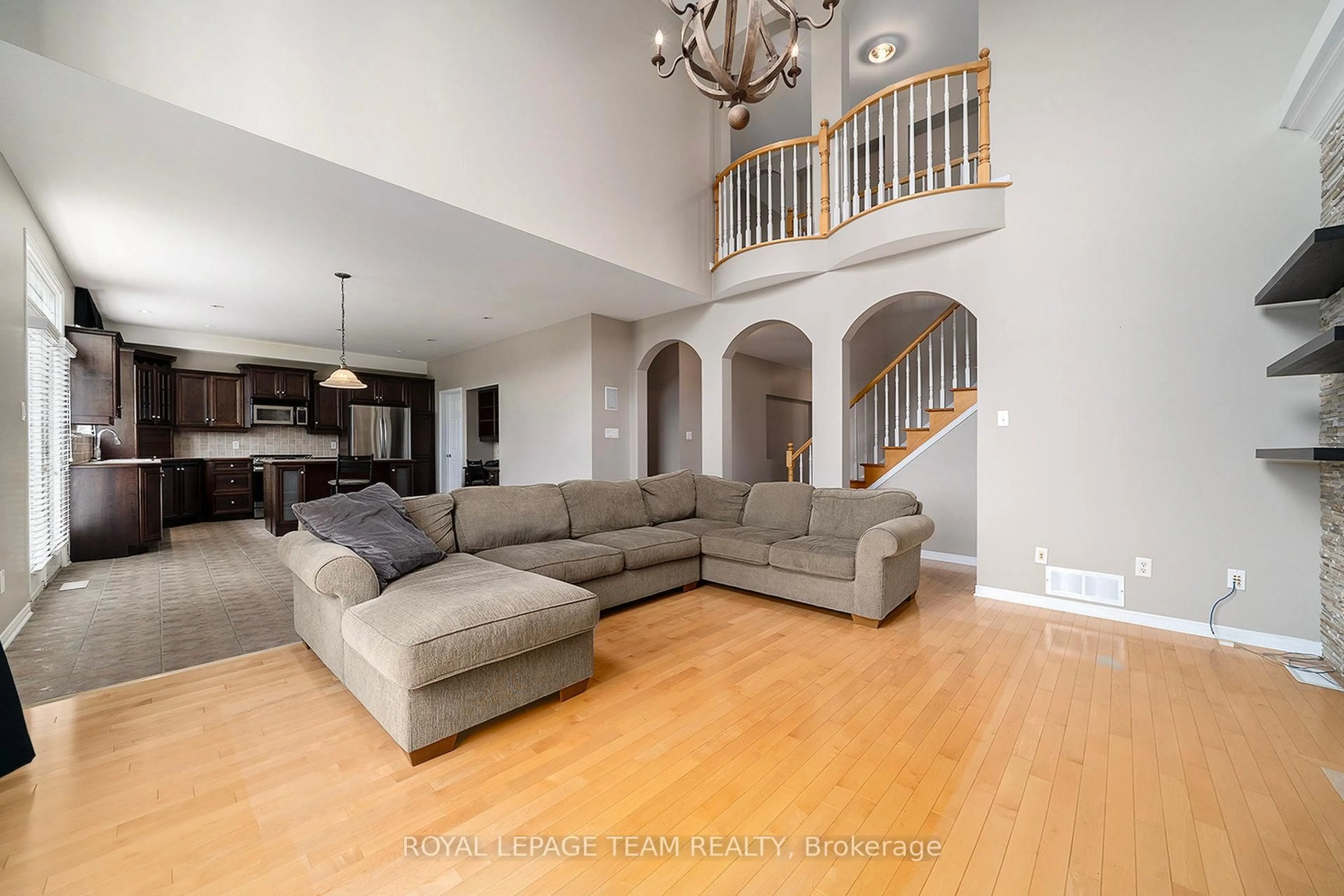 Living room with furniture, unknown for 9 Fencerow Way, Nepean Ontario K2J 4X8