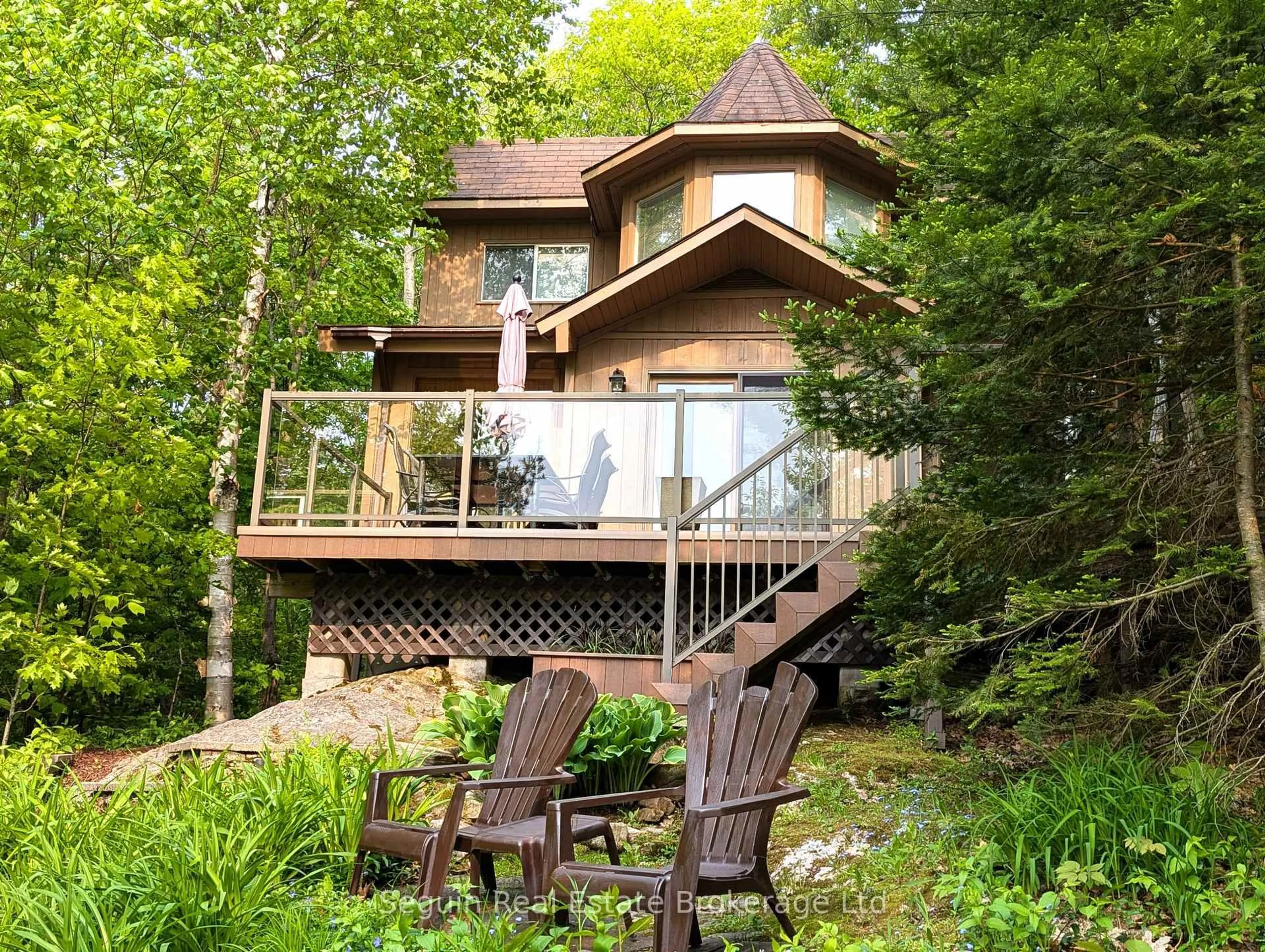Patio, water/lake/river/ocean view for 199a Sugar Lake Road  Seguin Twp, Seguin Ontario P2A 0B6