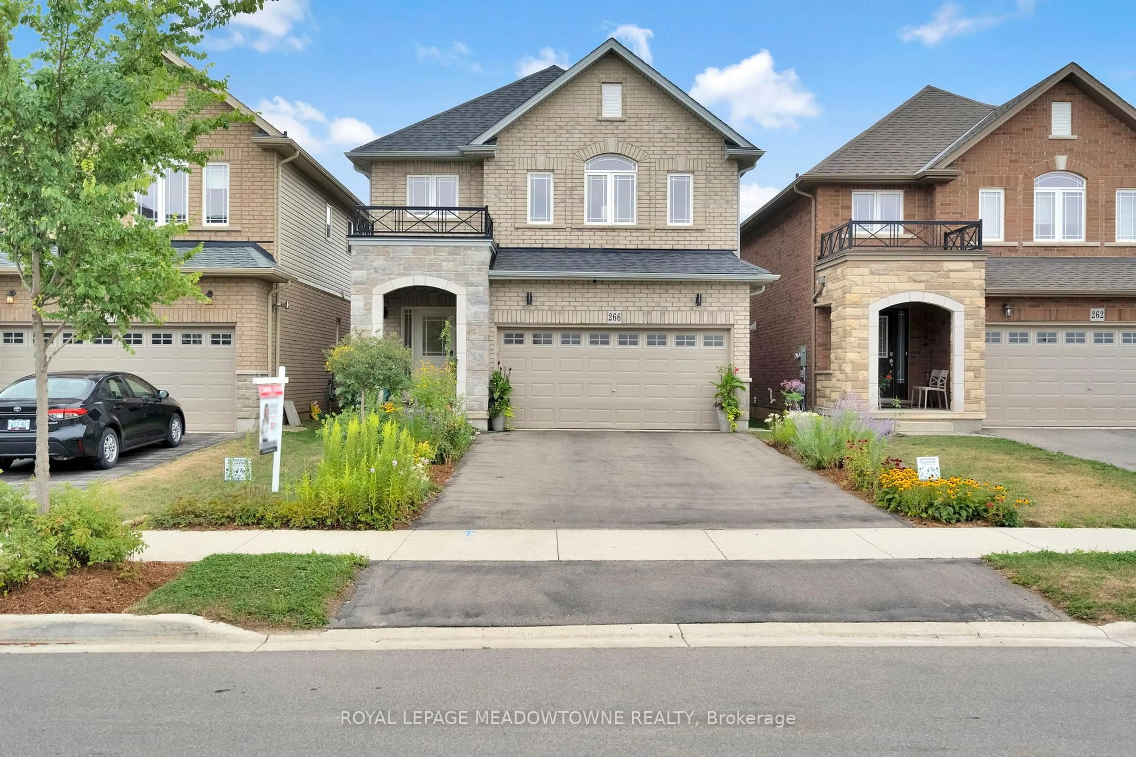 Home with brick exterior material, street for 266 Dalgleish Tr, Hamilton Ontario L0R 1P0