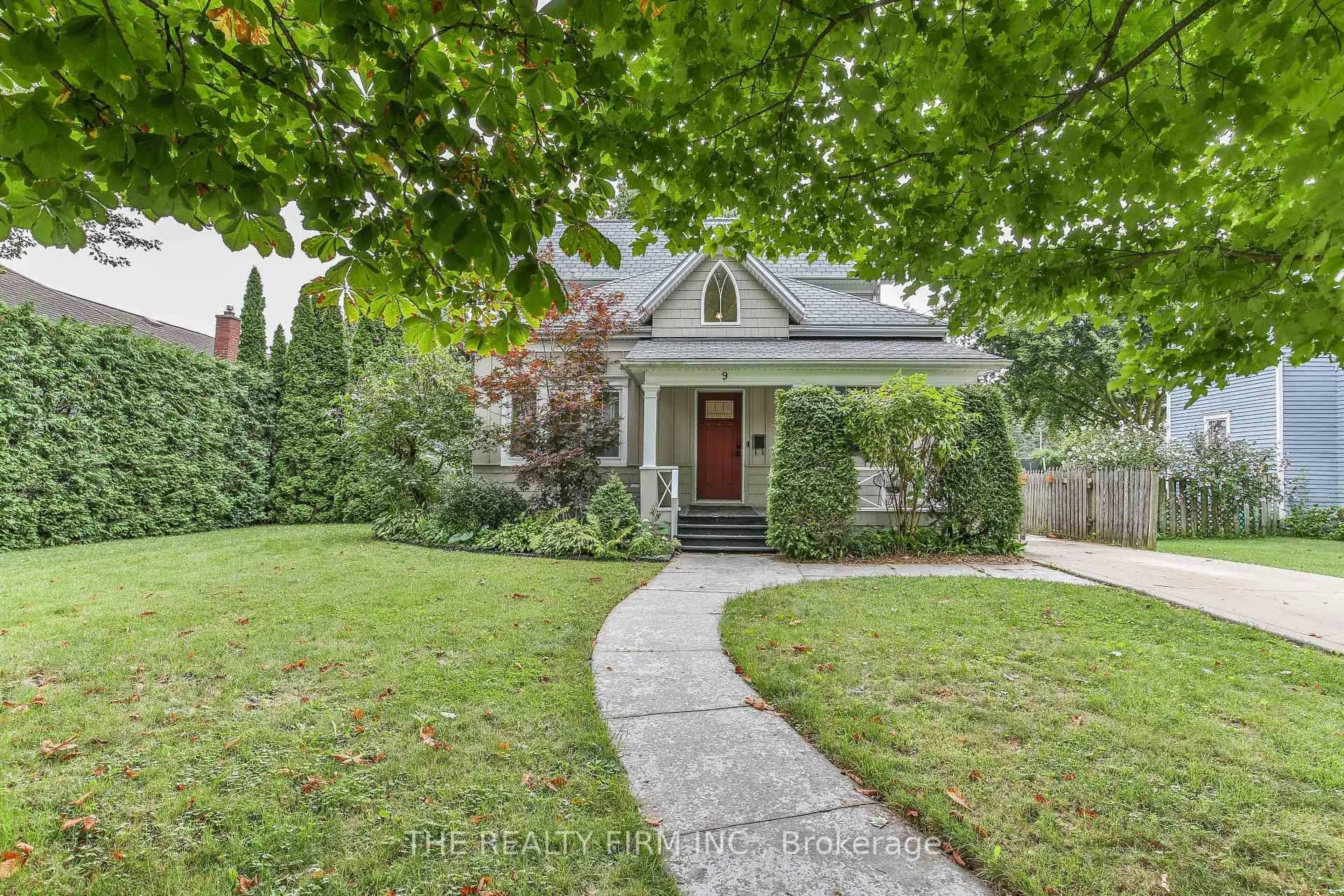 Home with brick exterior material, street for 9 East Ave, St. Thomas Ontario N5R 3S9