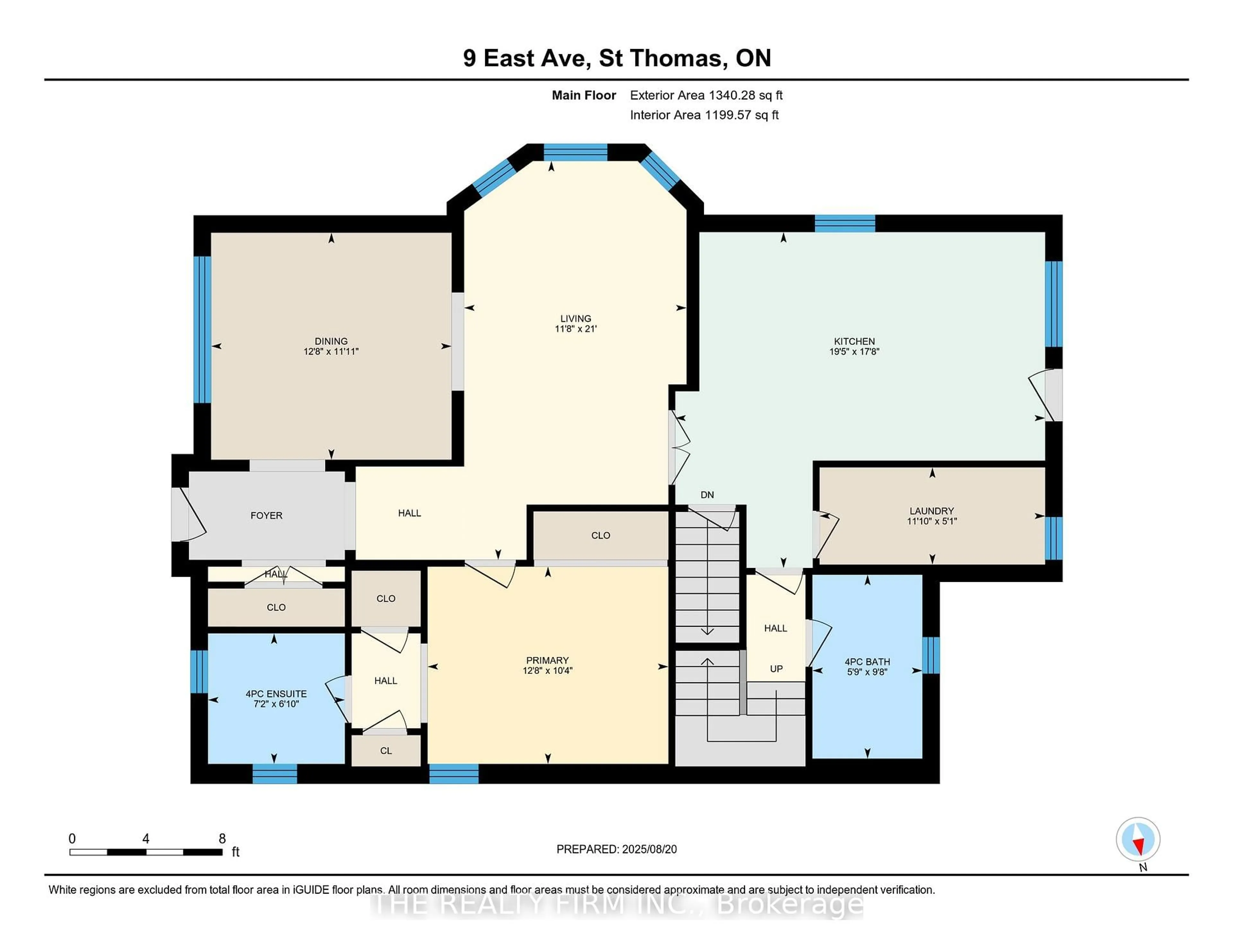 Floor plan for 9 East Ave, St. Thomas Ontario N5R 3S9