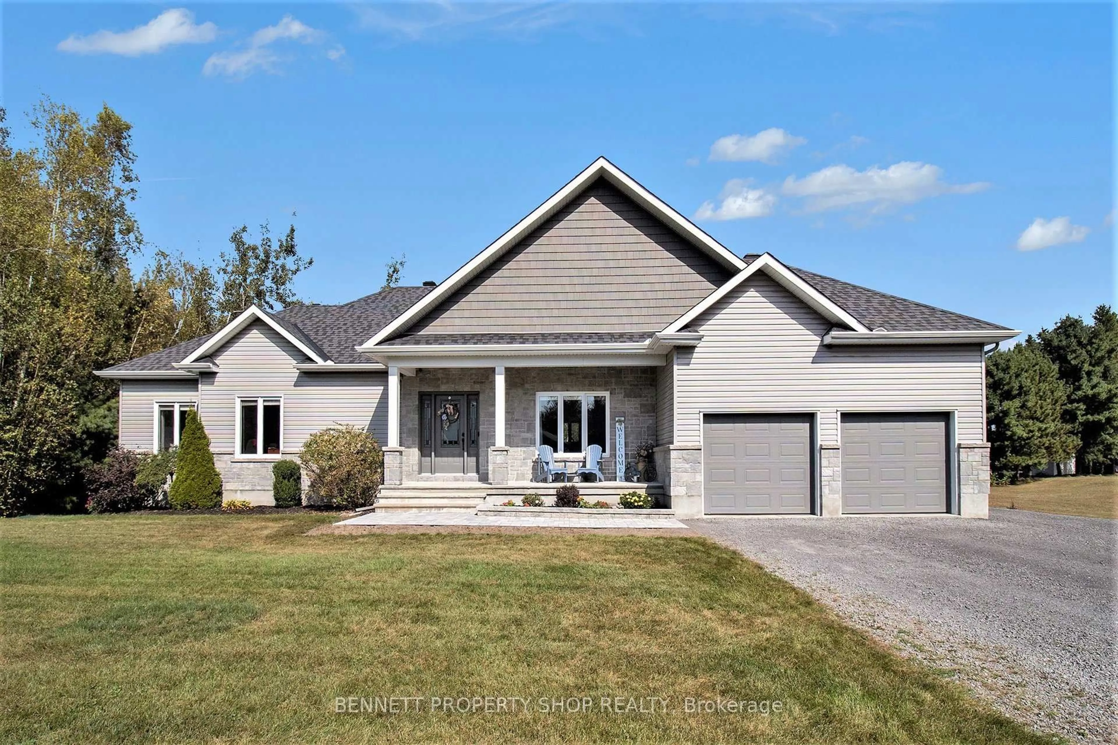 Home with vinyl exterior material, street for 145 Moise Gendron St, Clarence-Rockland Ontario K0E 1E0