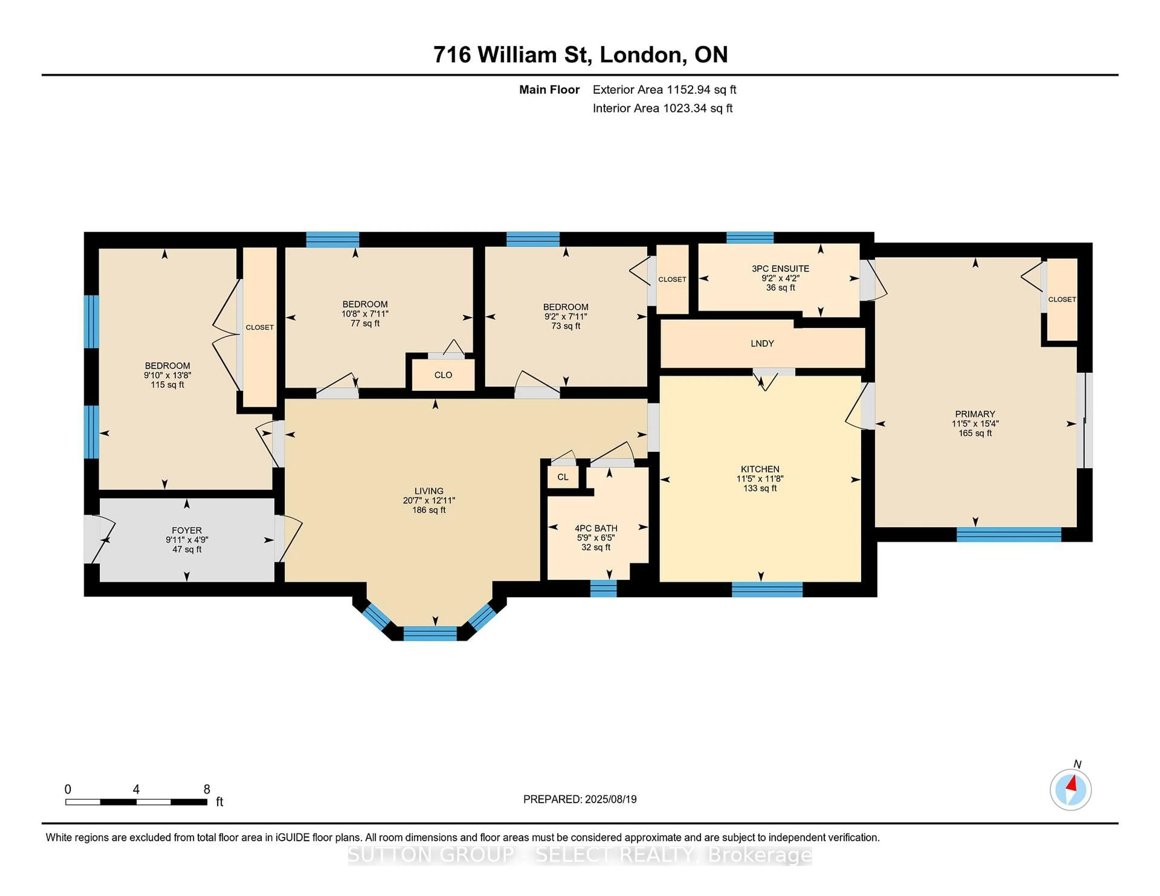 Floor plan for 716 WILLIAM St, London East Ontario N5Y 2R4