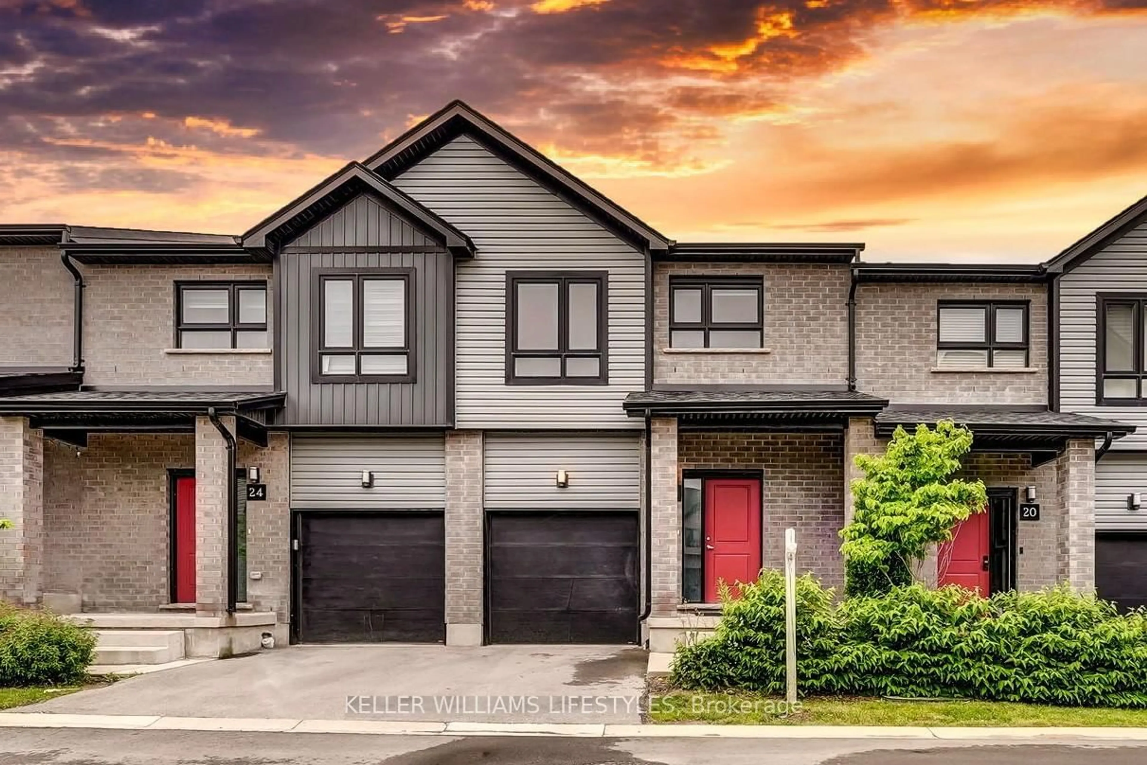 Home with brick exterior material, street for 819 Kleinburg Dr #22, London North Ontario N5X 3Z1