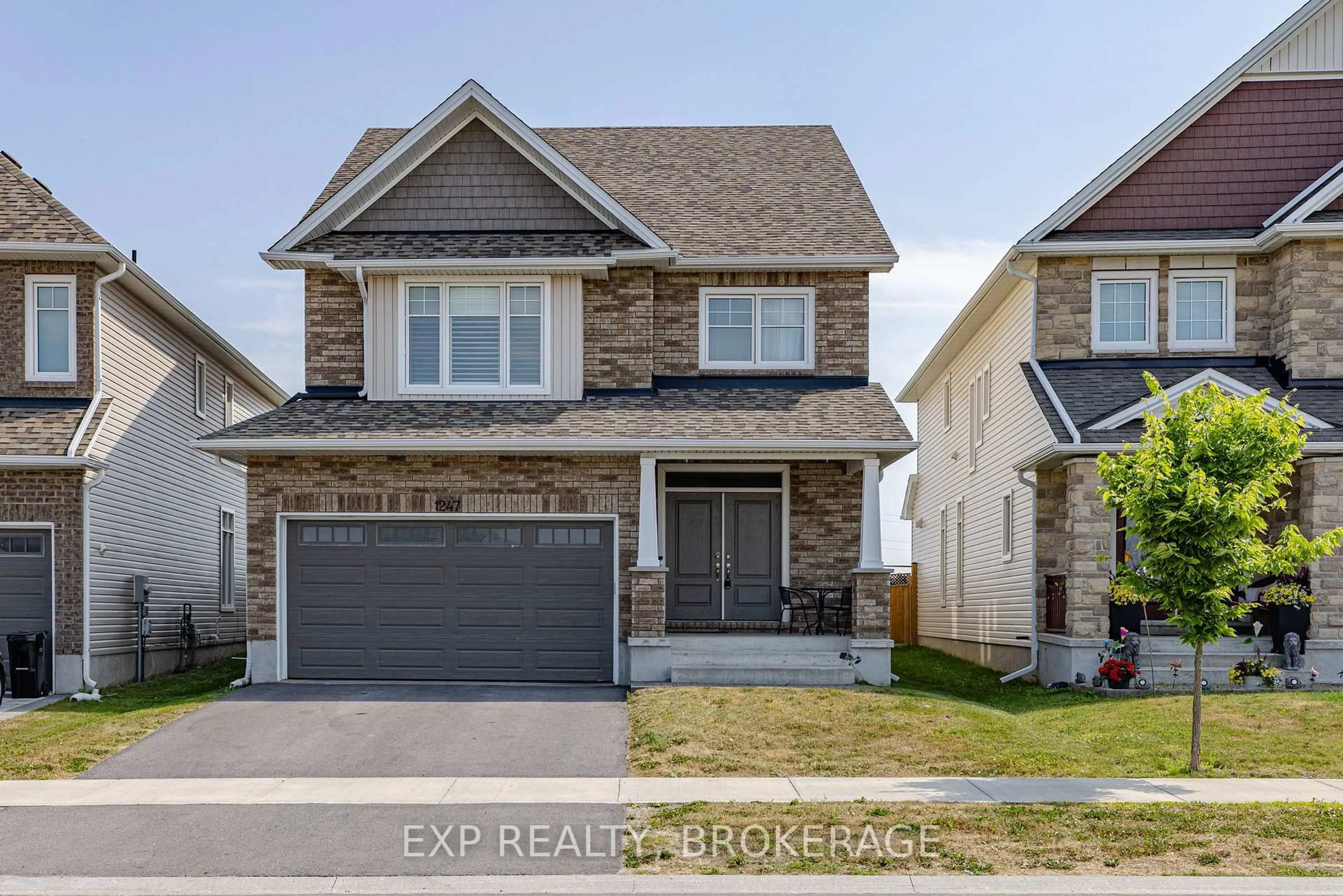 Home with brick exterior material, street for 1247 Wheathill St, Kingston Ontario K7M 0H4