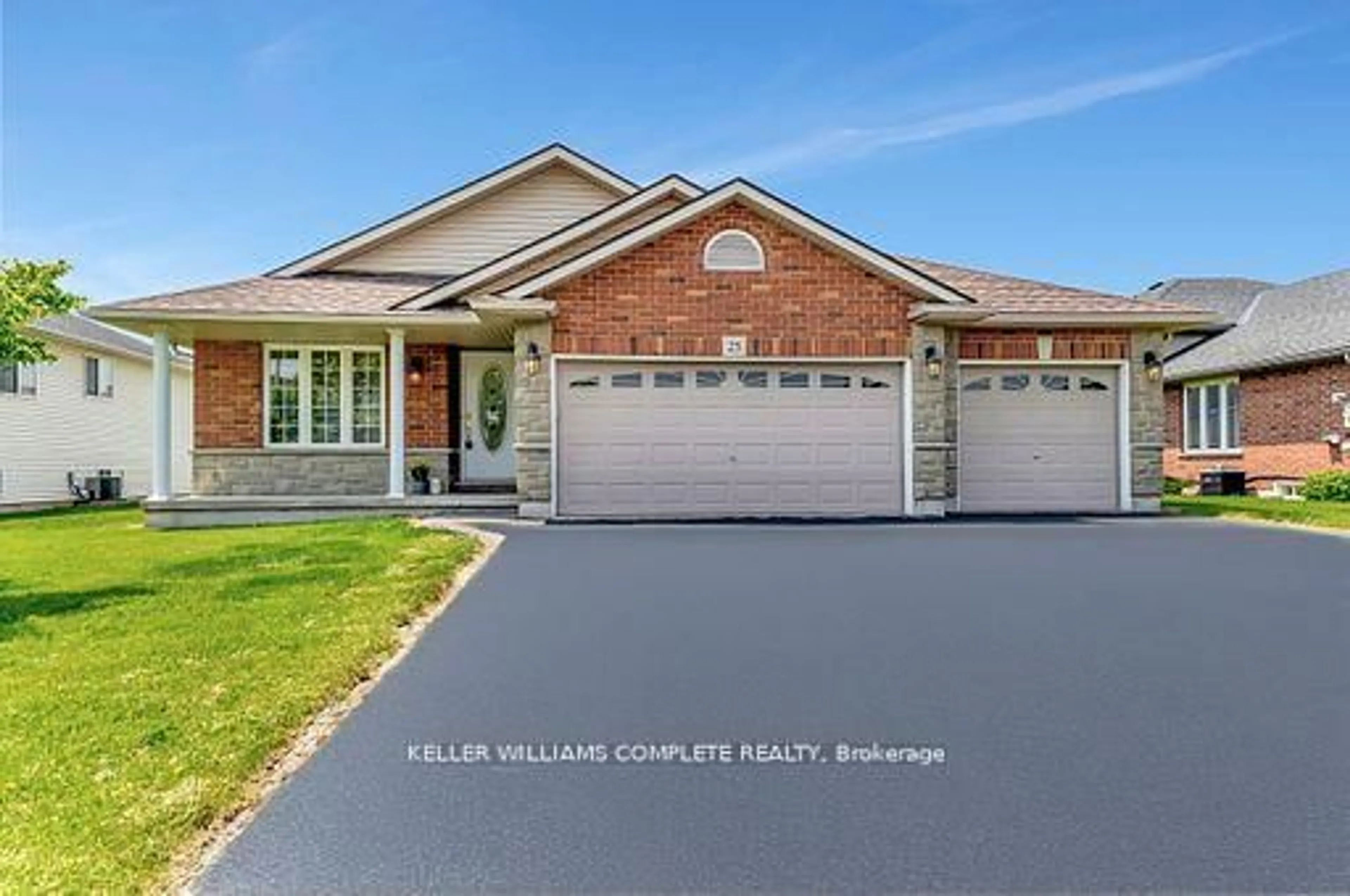 Home with brick exterior material, street for 25 Mapleview Dr, Haldimand Ontario N0A 1H0