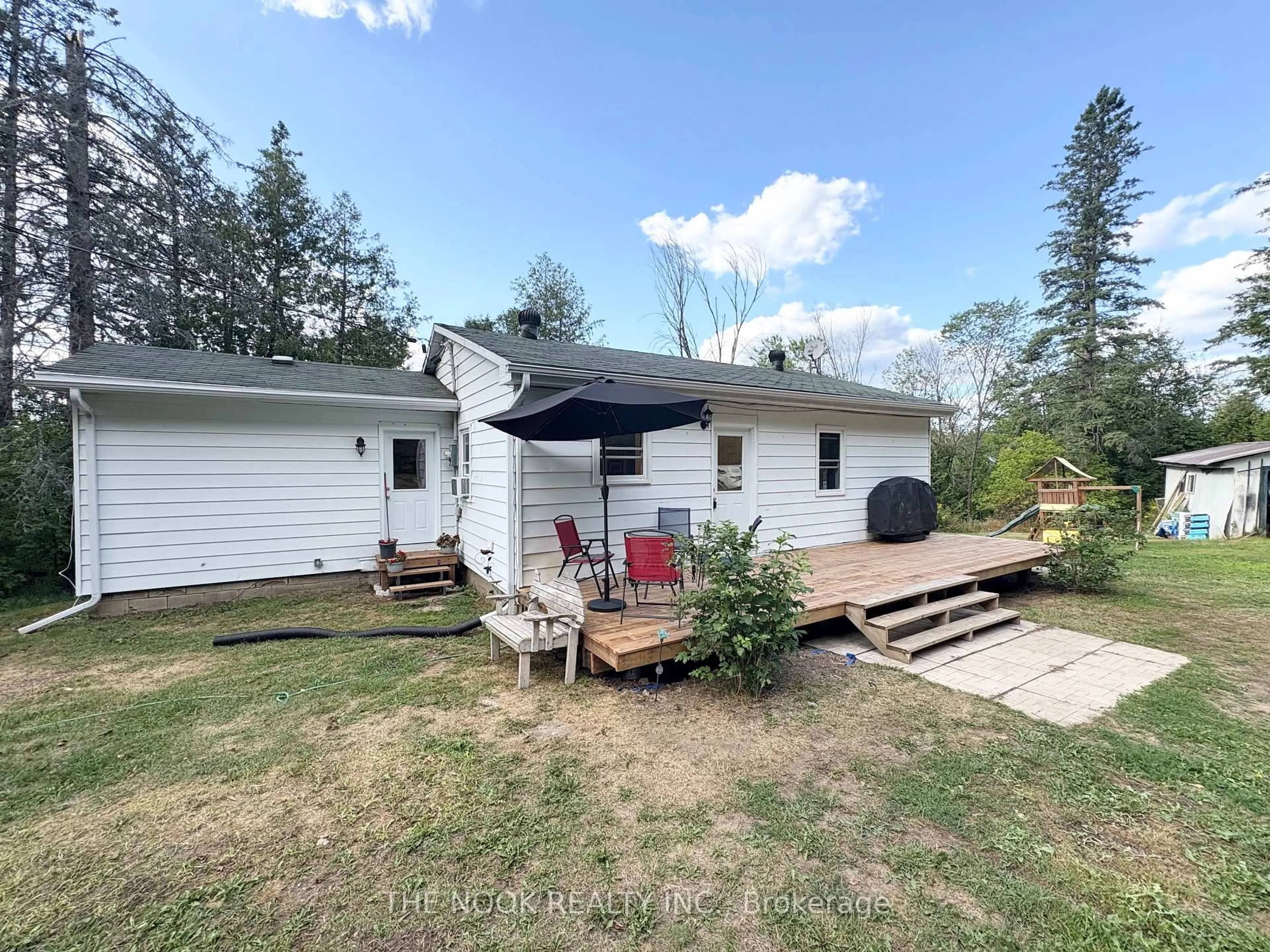 A pic from outside/outdoor area/front of a property/back of a property/a pic from drone, unknown for 7598 Rd 509 Rd, Plevna Ontario K0H 2M0