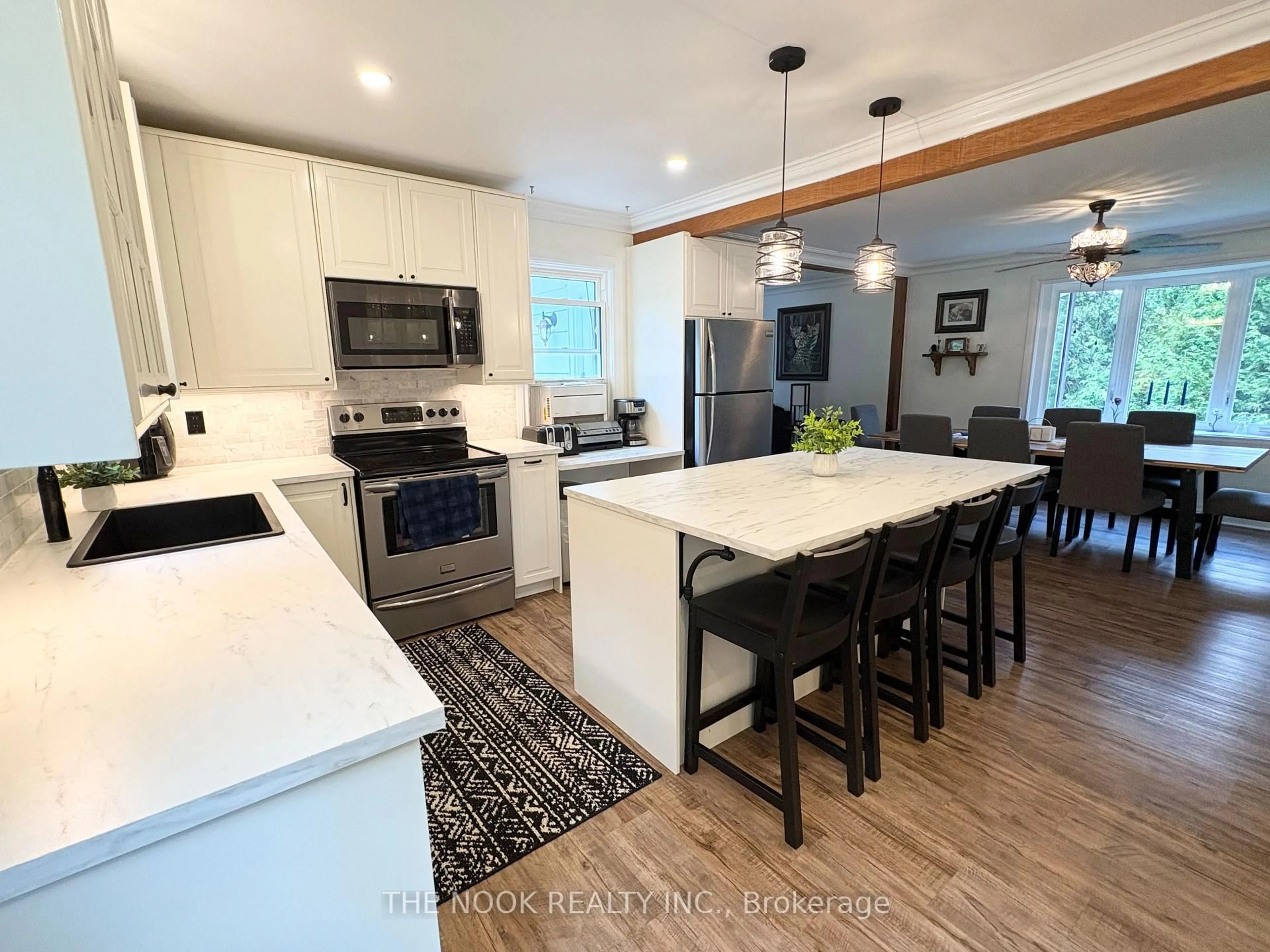 Open concept kitchen, unknown for 7598 Rd 509 Rd, Plevna Ontario K0H 2M0