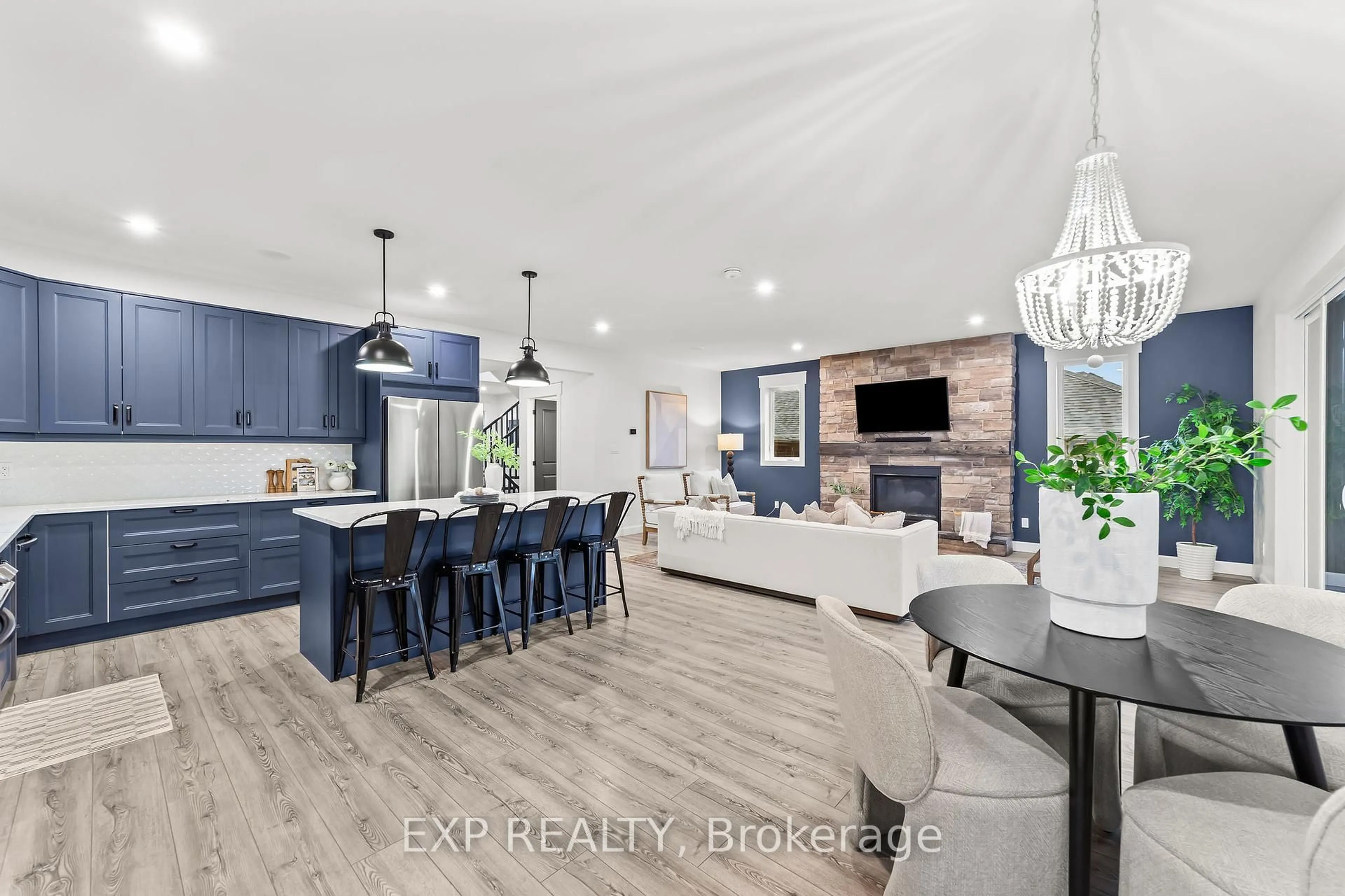 Open concept kitchen, unknown for 100 Field St, Lambton Shores Ontario N0N 1J0