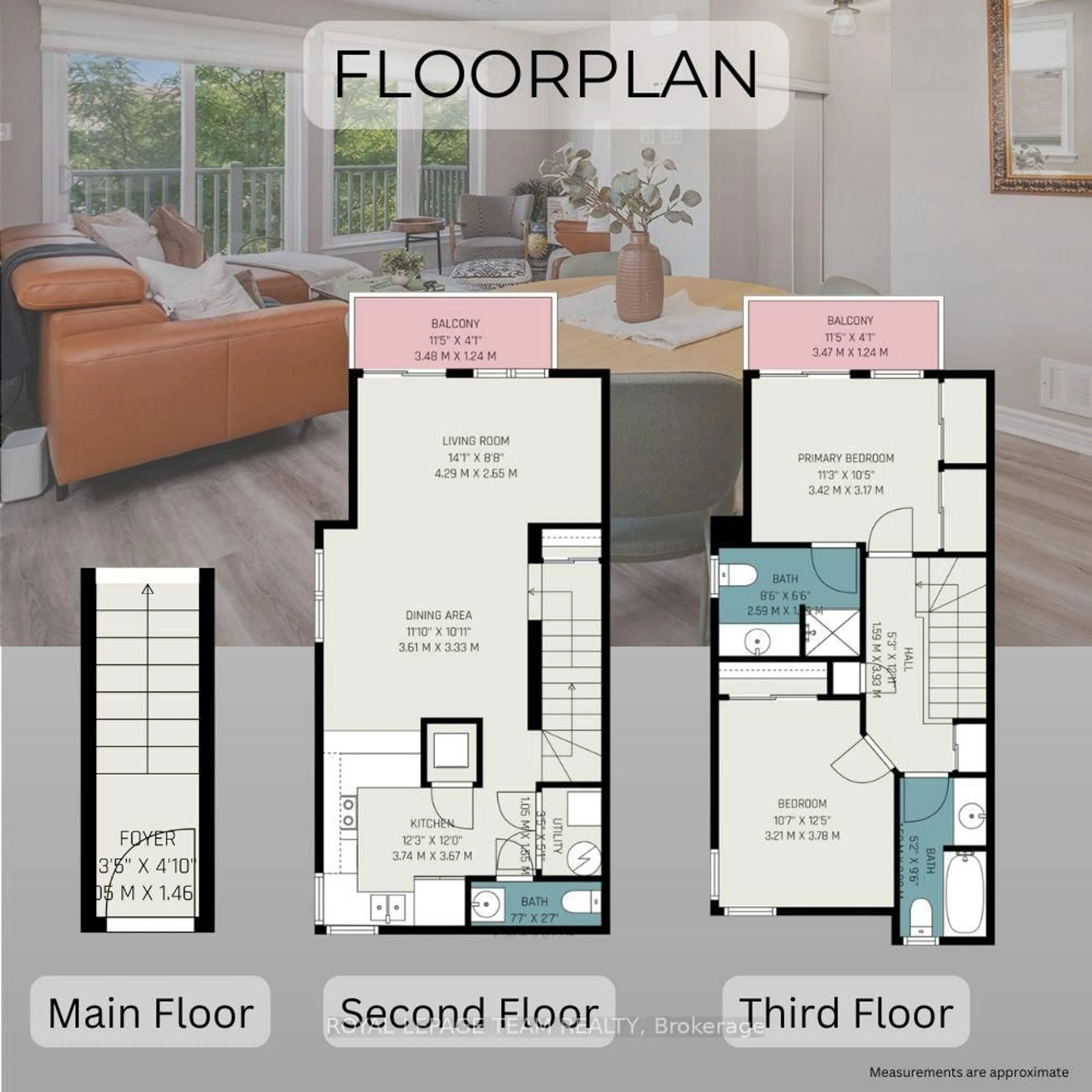 Floor plan for 168 Urbancrest Private #58, Ottawa Ontario K2J 2S7