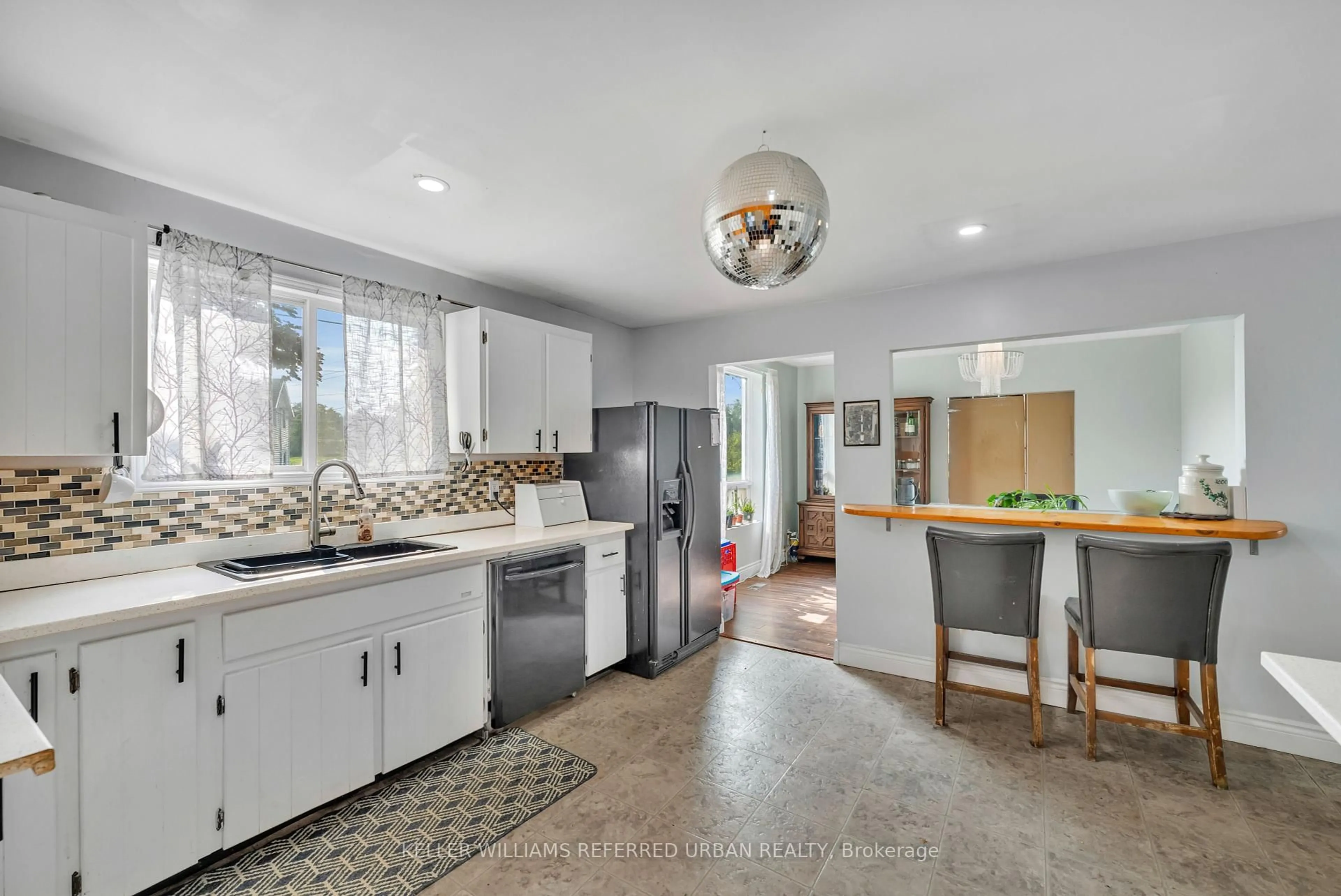 Open concept kitchen, ceramic/tile floor for 1057 County 31 Rd, Cramahe Ontario K0K 1S0