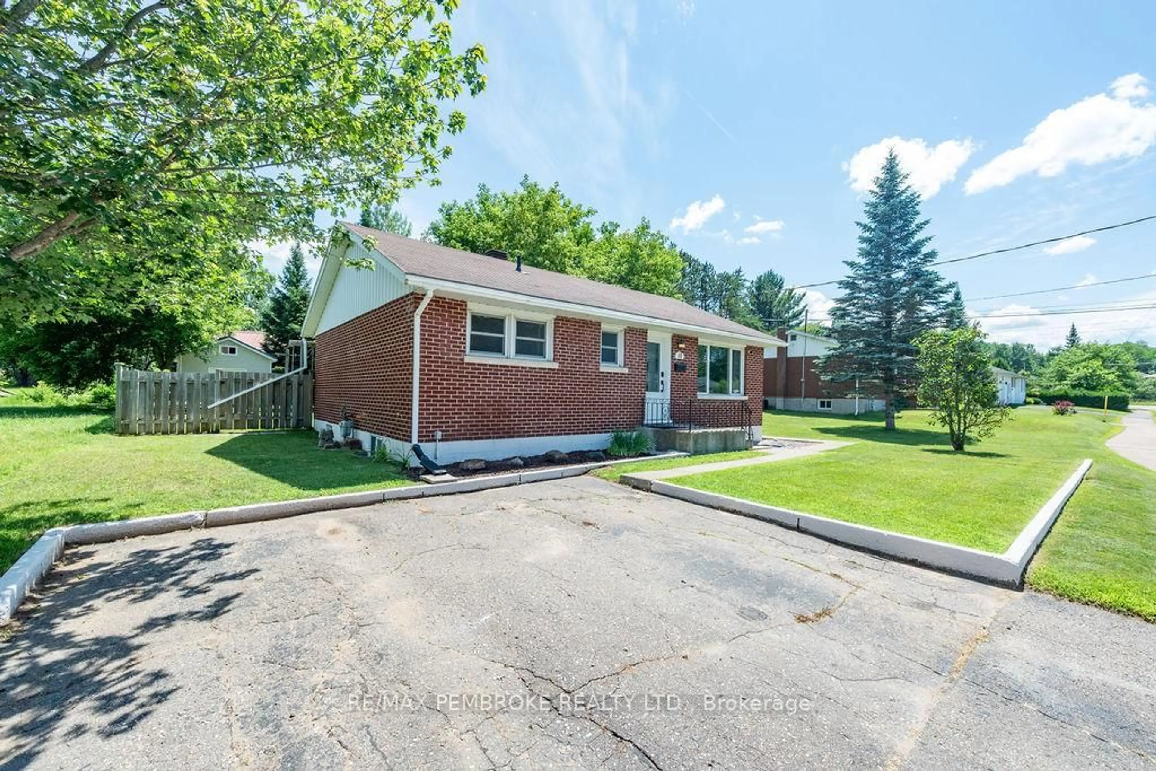 Home with brick exterior material, street for 10 Silke Dr, Petawawa Ontario K8H 2K7