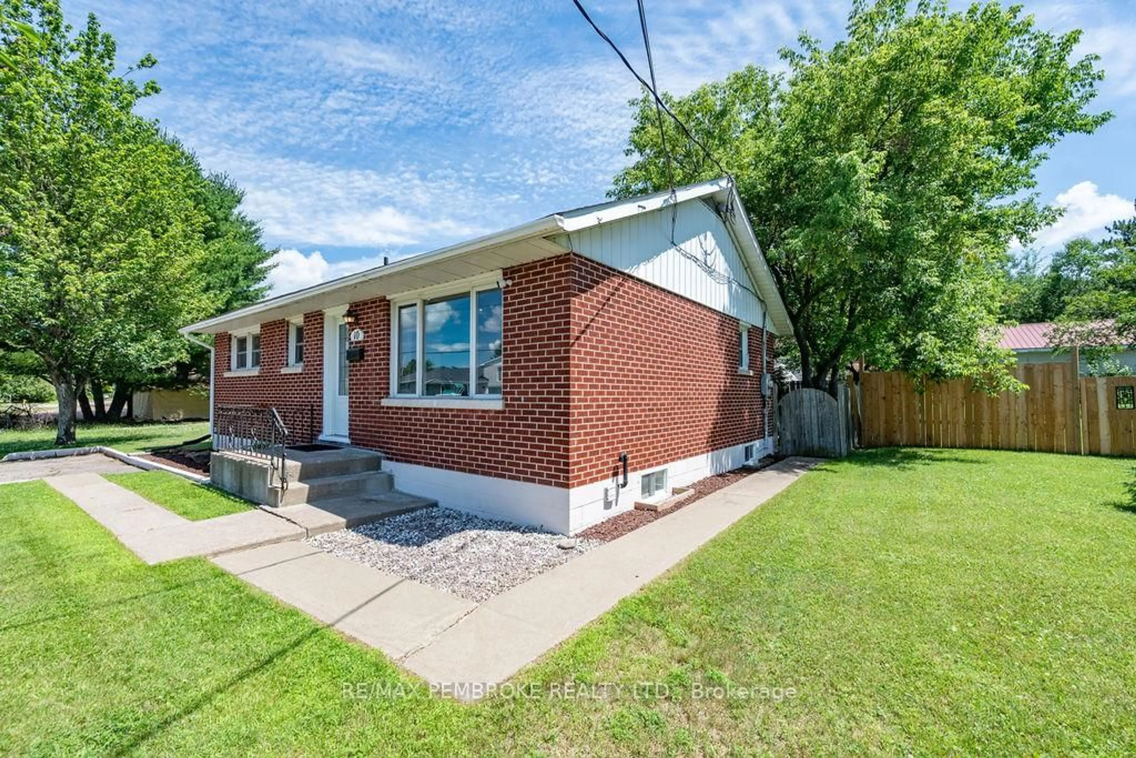 Home with brick exterior material, street for 10 Silke Dr, Petawawa Ontario K8H 2K7