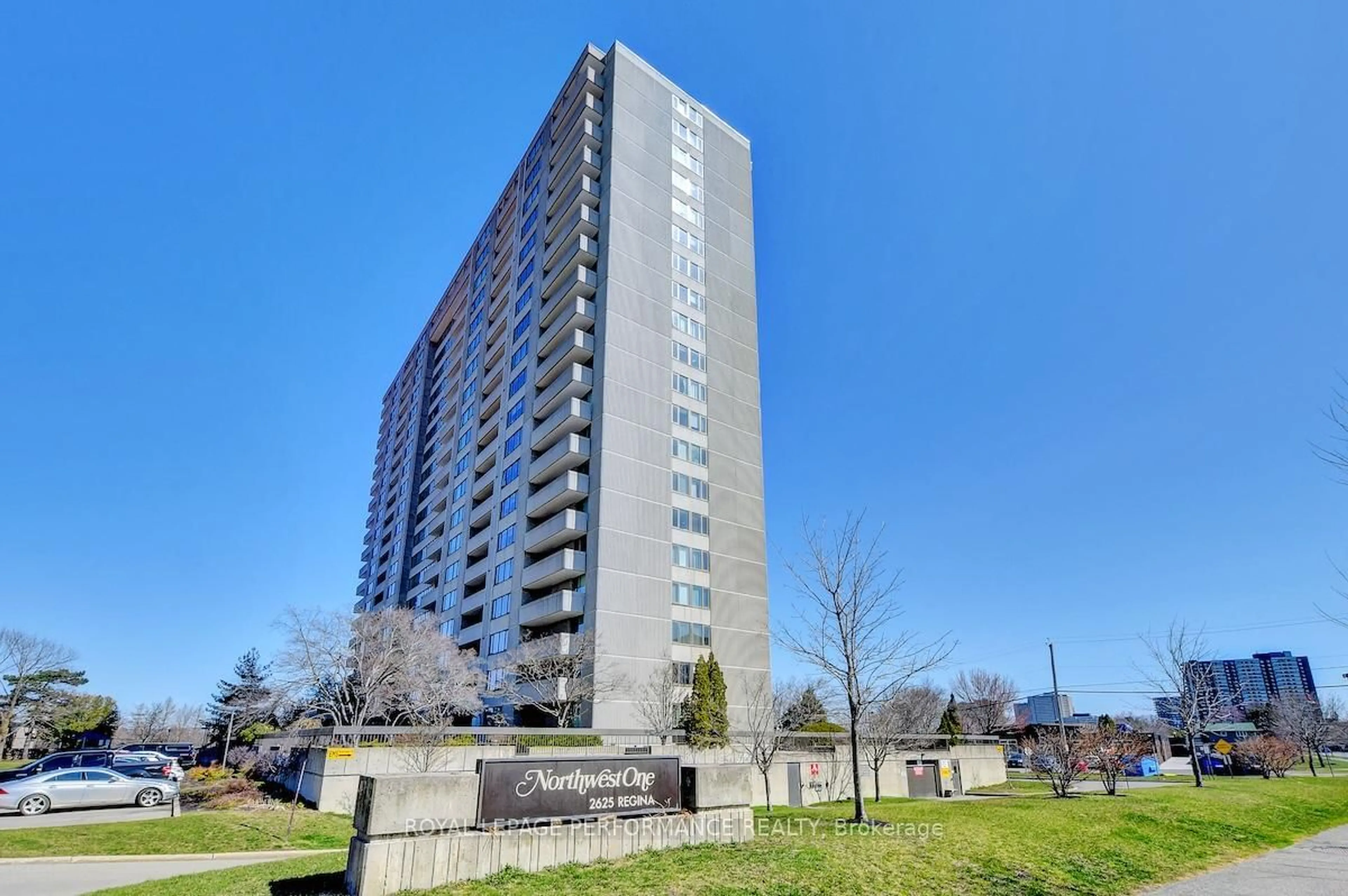 A pic from outside/outdoor area/front of a property/back of a property/a pic from drone, building for 2625 Regina St #207, Ottawa Ontario K2B 5W8