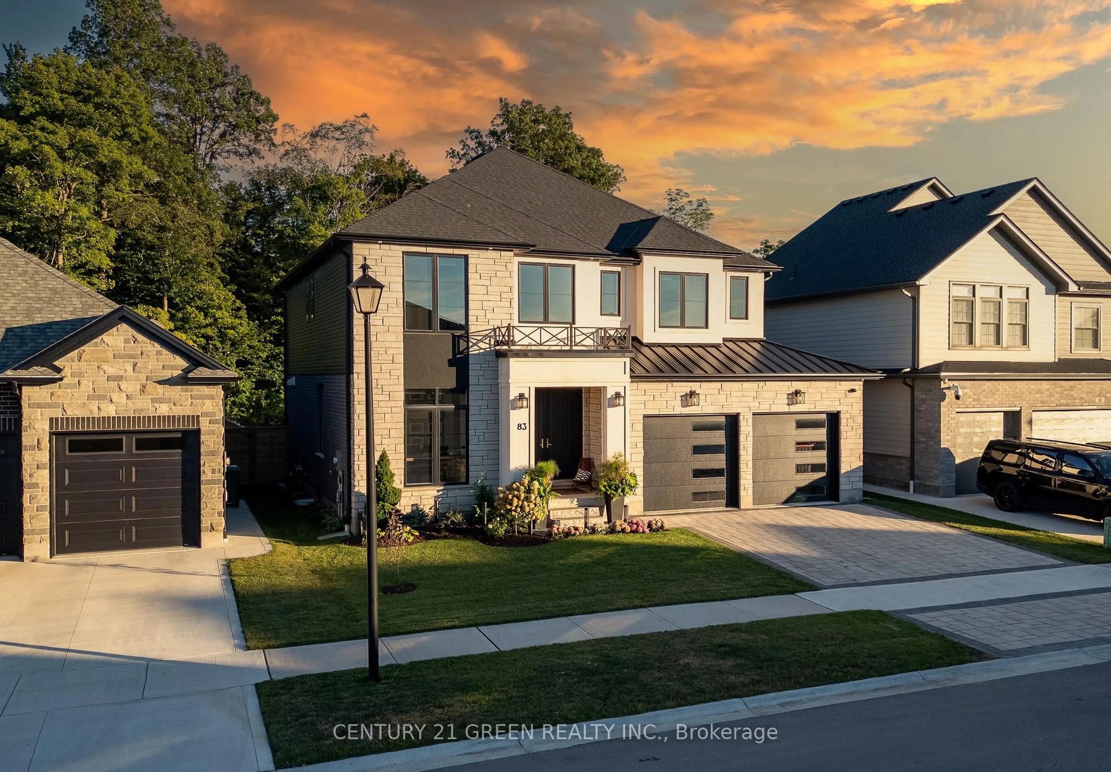 Home with brick exterior material, street for 83 Optimist Dr, Southwold Ontario N5P 0G3