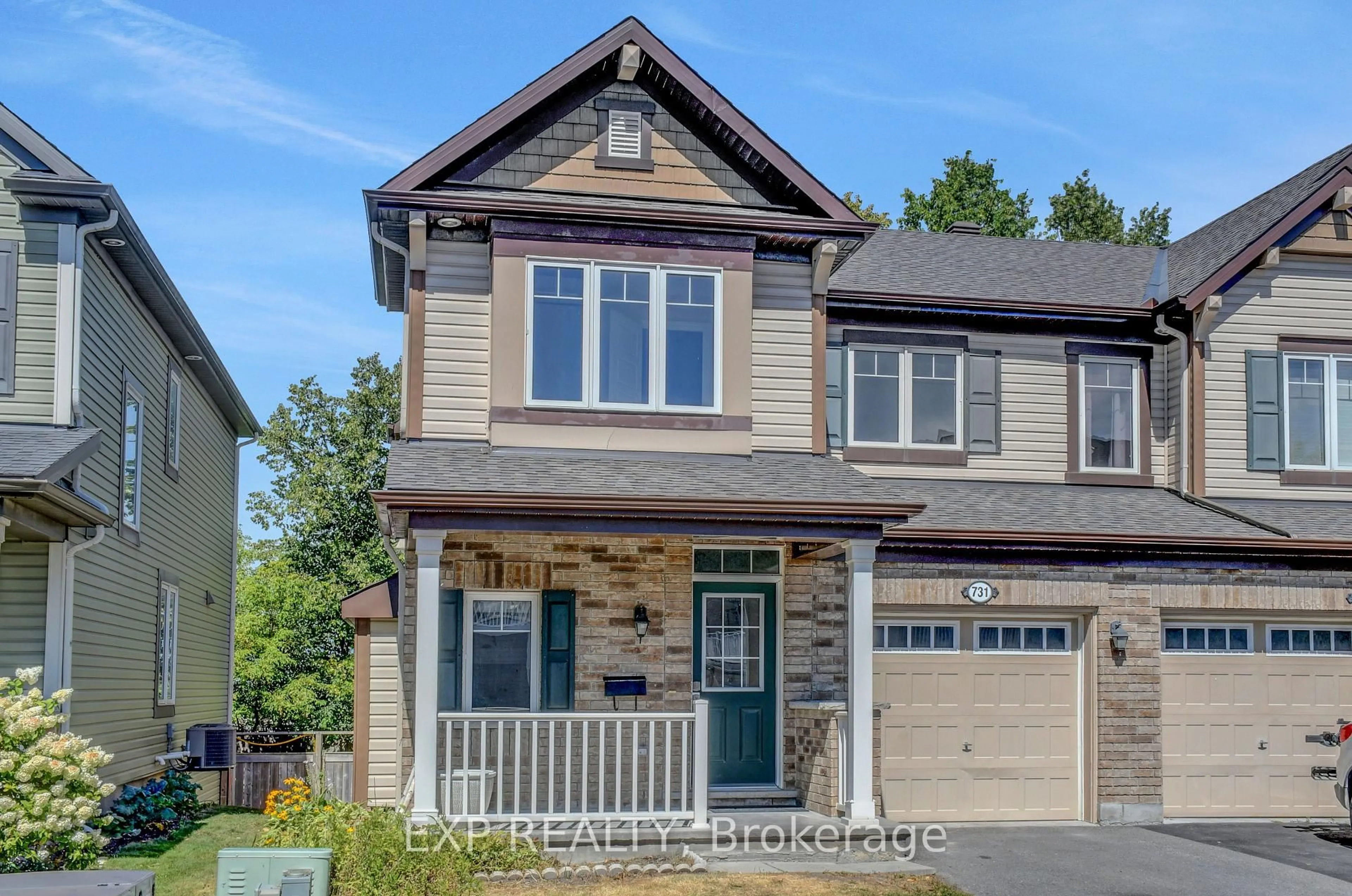 Home with brick exterior material, street for 731 Maloja Way, Ottawa Ontario K2S 0N6