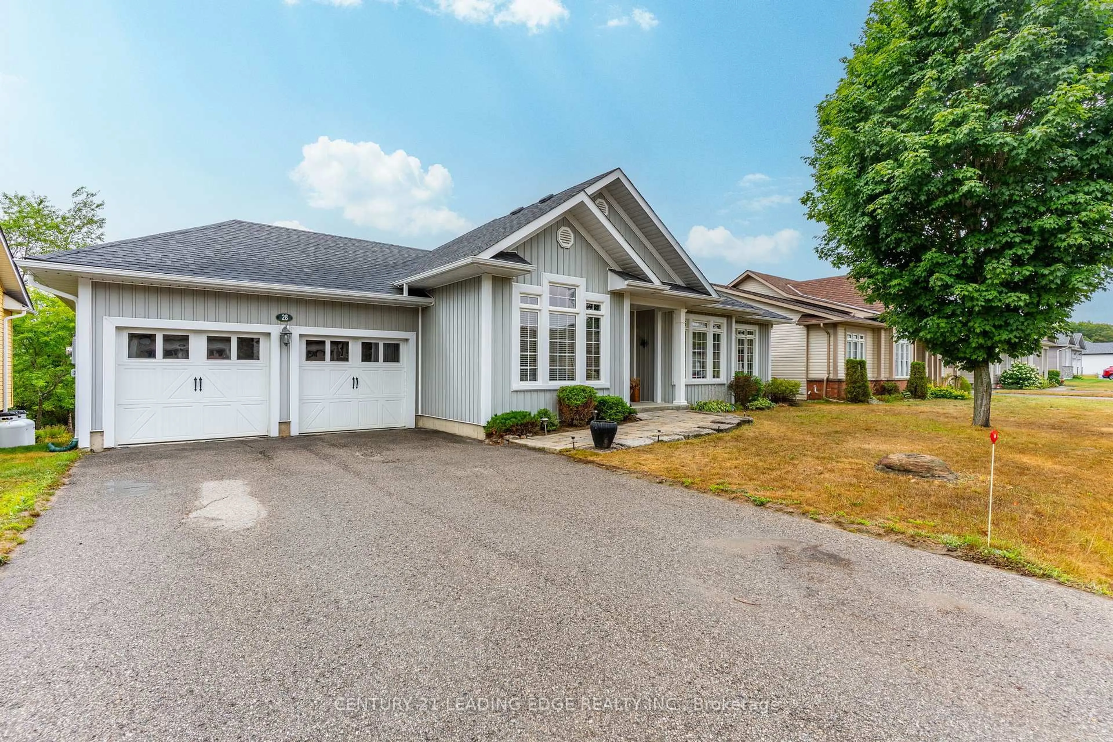 Home with vinyl exterior material, street for 28 Windover Dr, Minden Hills Ontario K0M 2K0