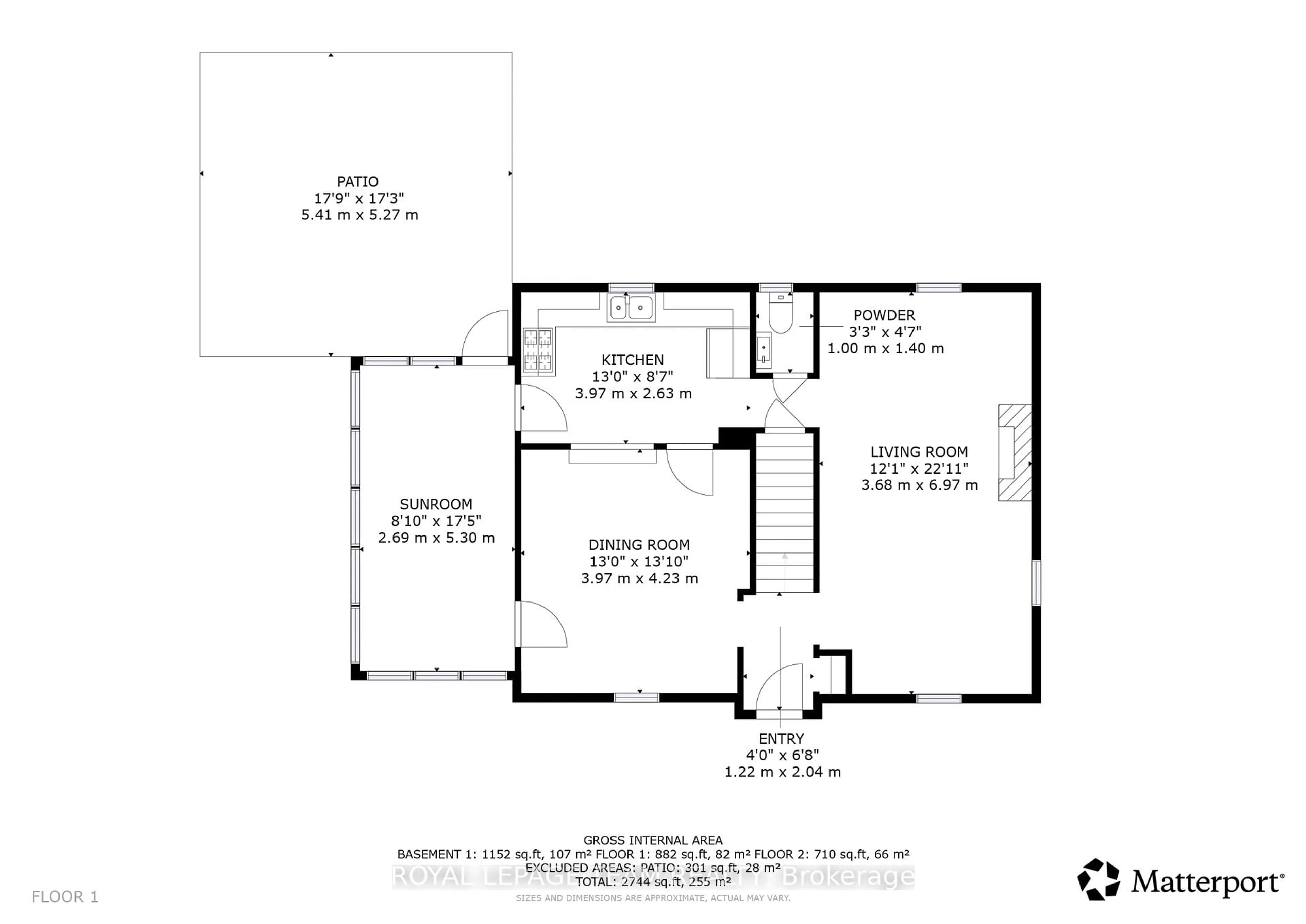 Floor plan for 82 Farm St, Almonte Ontario K0A 1A0