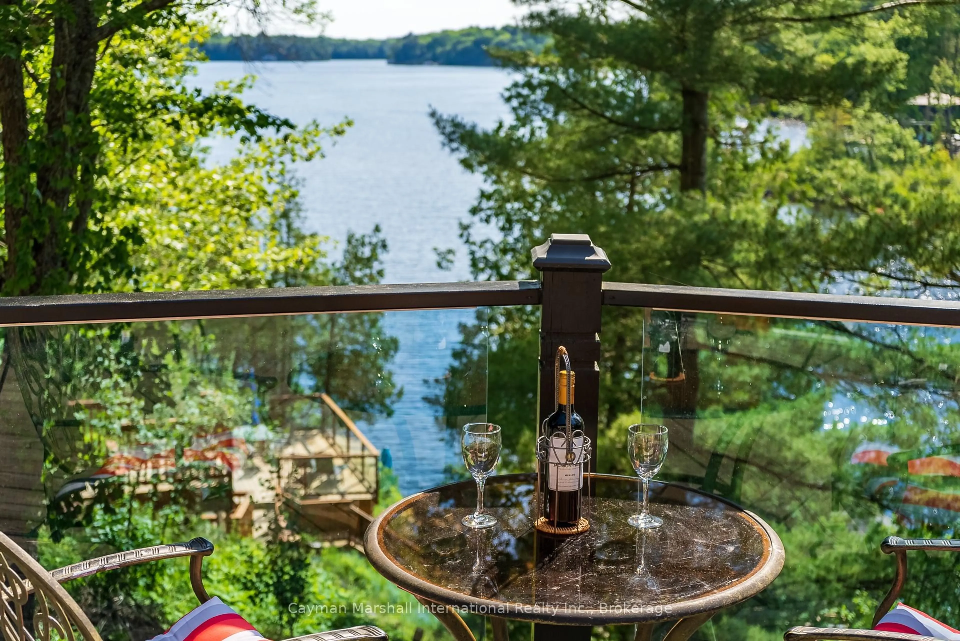 Patio, water/lake/river/ocean view for 1113 Golf Ave Rd #9, Muskoka Lakes Ontario P0B 1J0