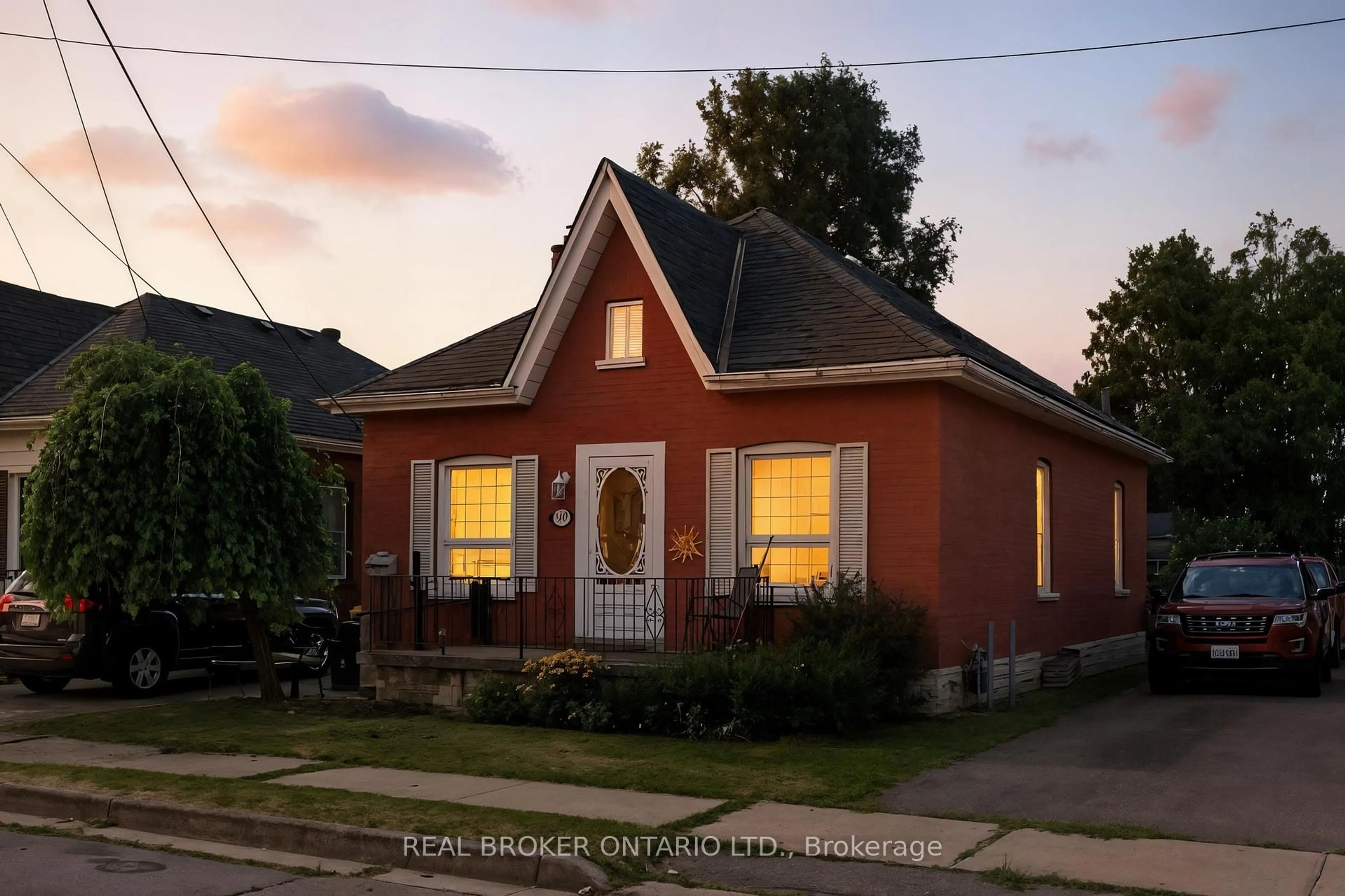 Home with brick exterior material, street for 96 Aberdeen Ave, Brantford Ontario N3S 1S3