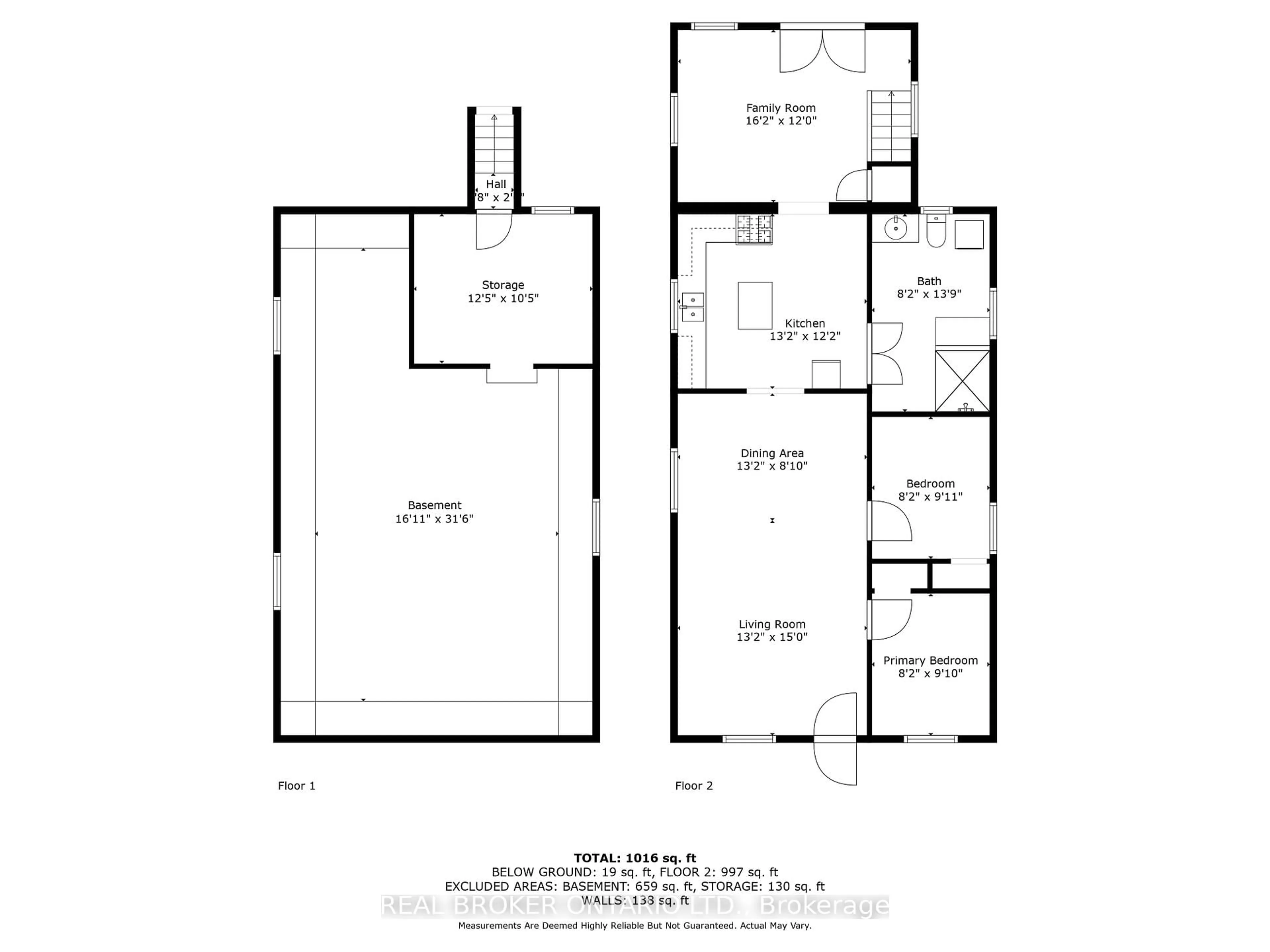 Floor plan for 96 Aberdeen Ave, Brantford Ontario N3S 1S3