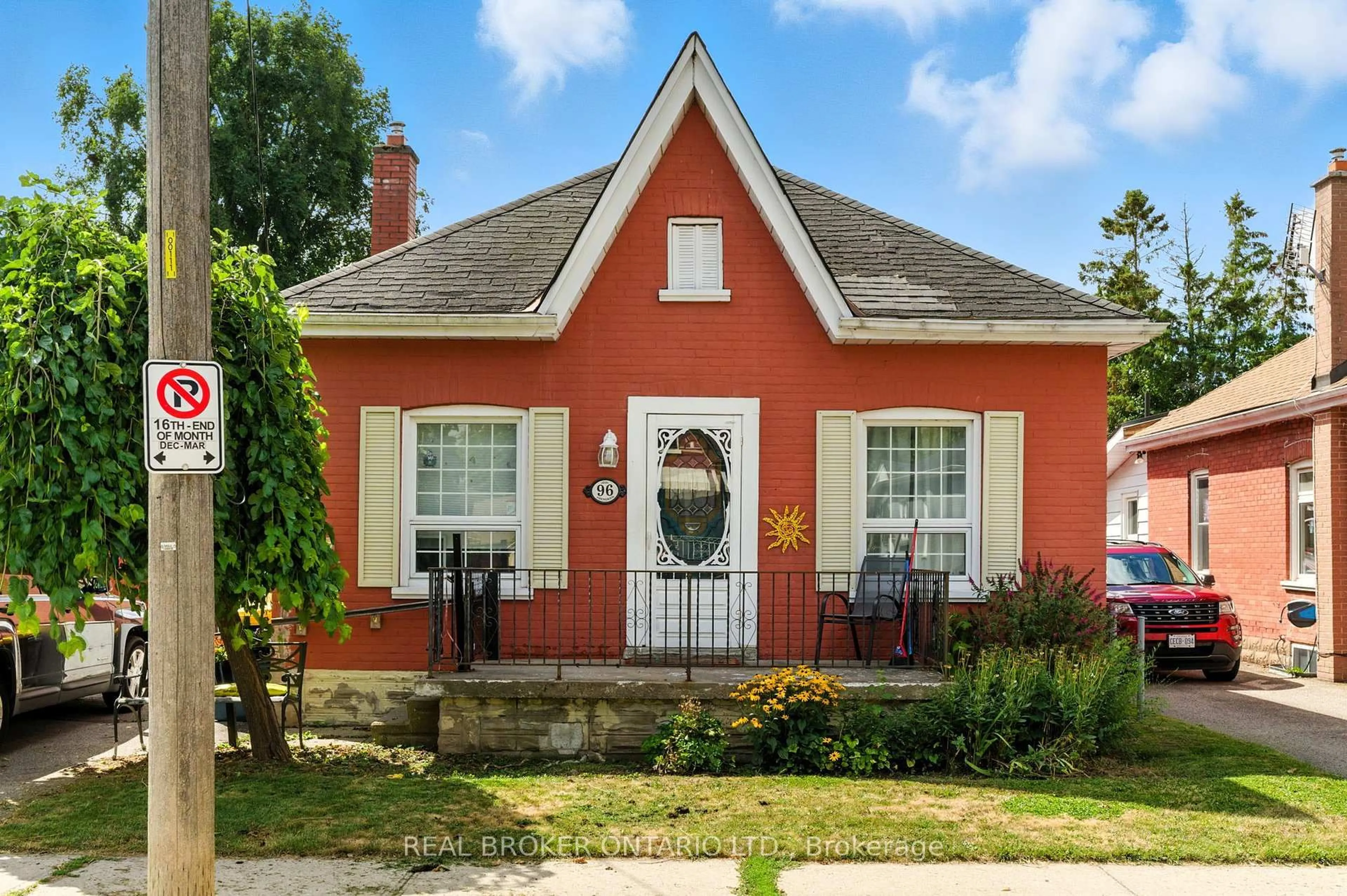 Home with brick exterior material, street for 96 Aberdeen Ave, Brantford Ontario N3S 1S3