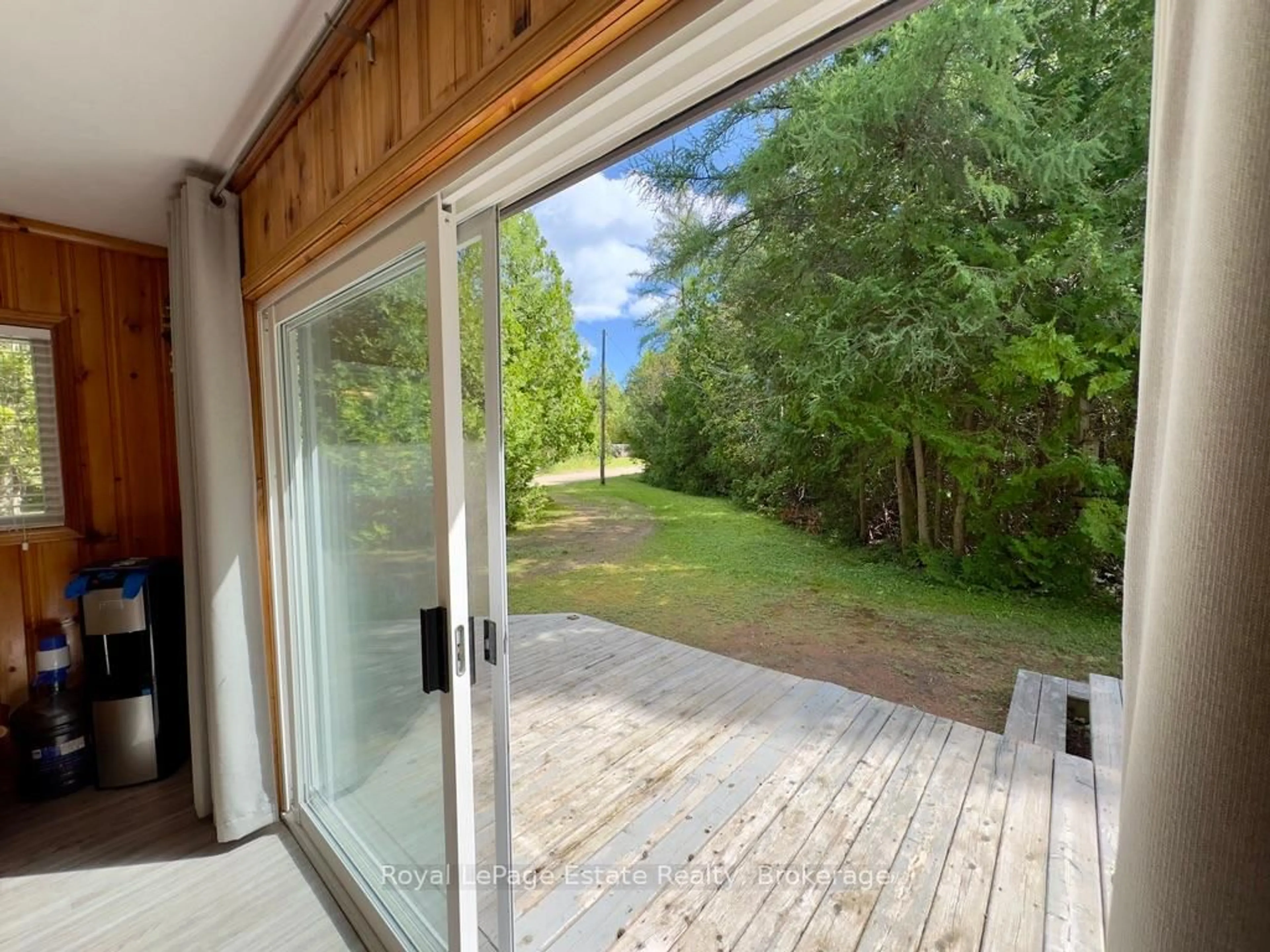 Patio, forest/trees view for 5 15th St, Native Leased Lands Ontario N0H 2G0