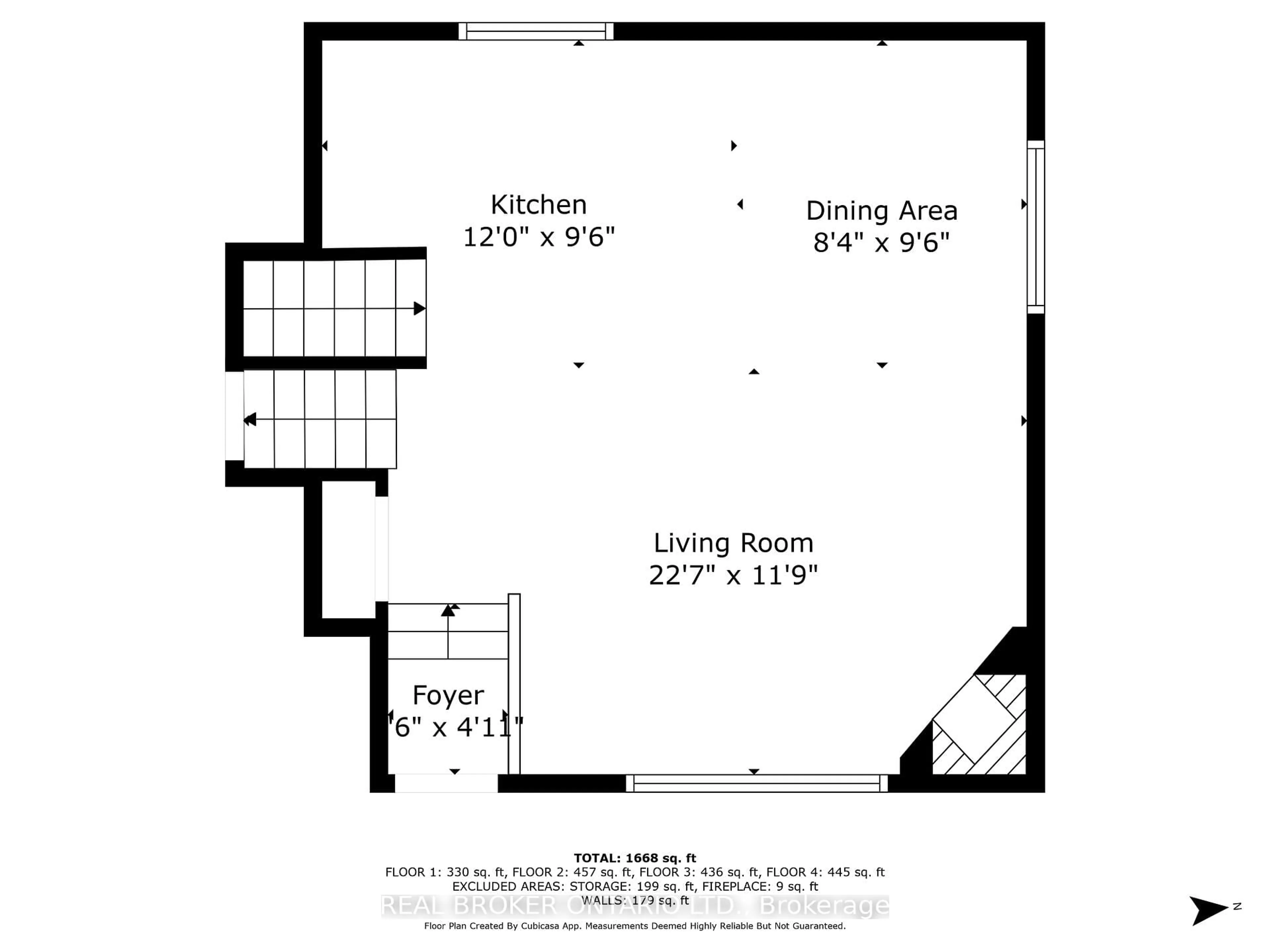 Floor plan for 391 Harrison Dr, Greater Sudbury Ontario P3E 5E1