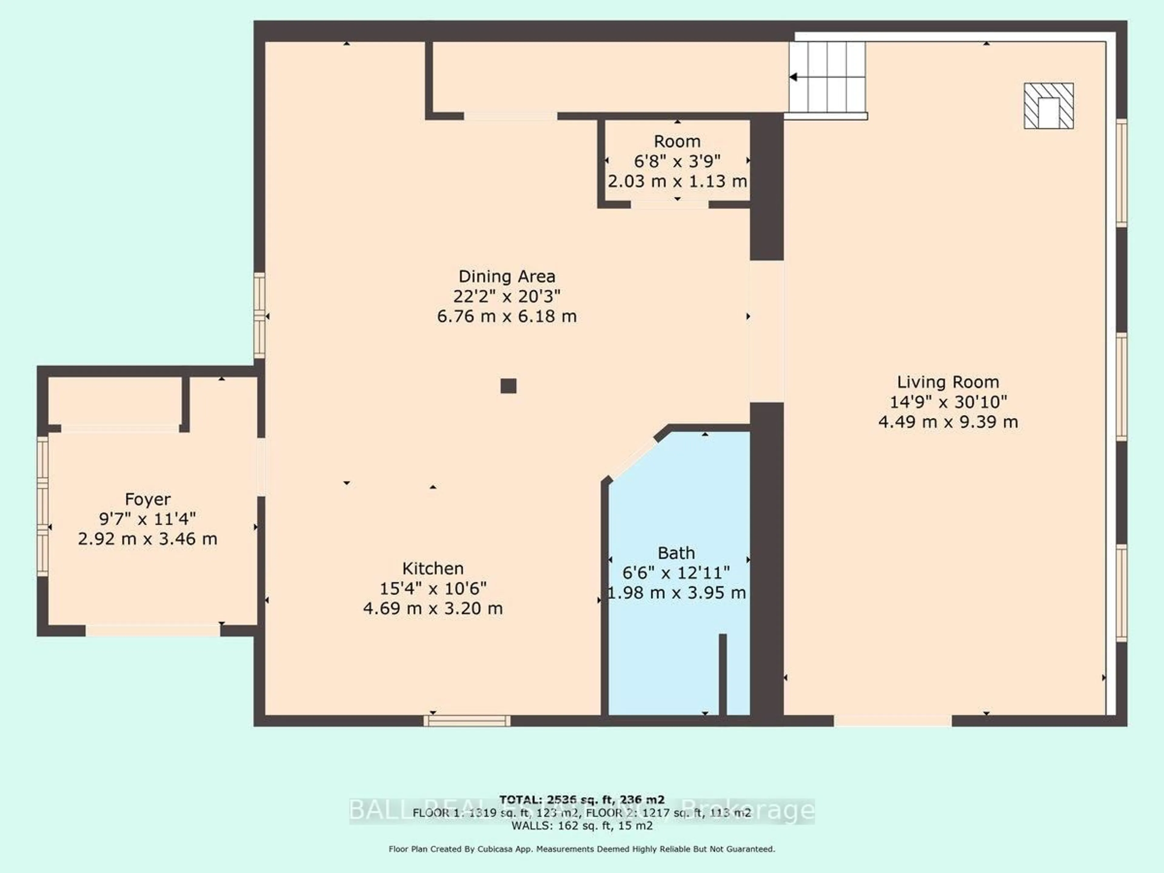 Floor plan for 11780 Highway 28, North Kawartha Ontario K0L 1A0