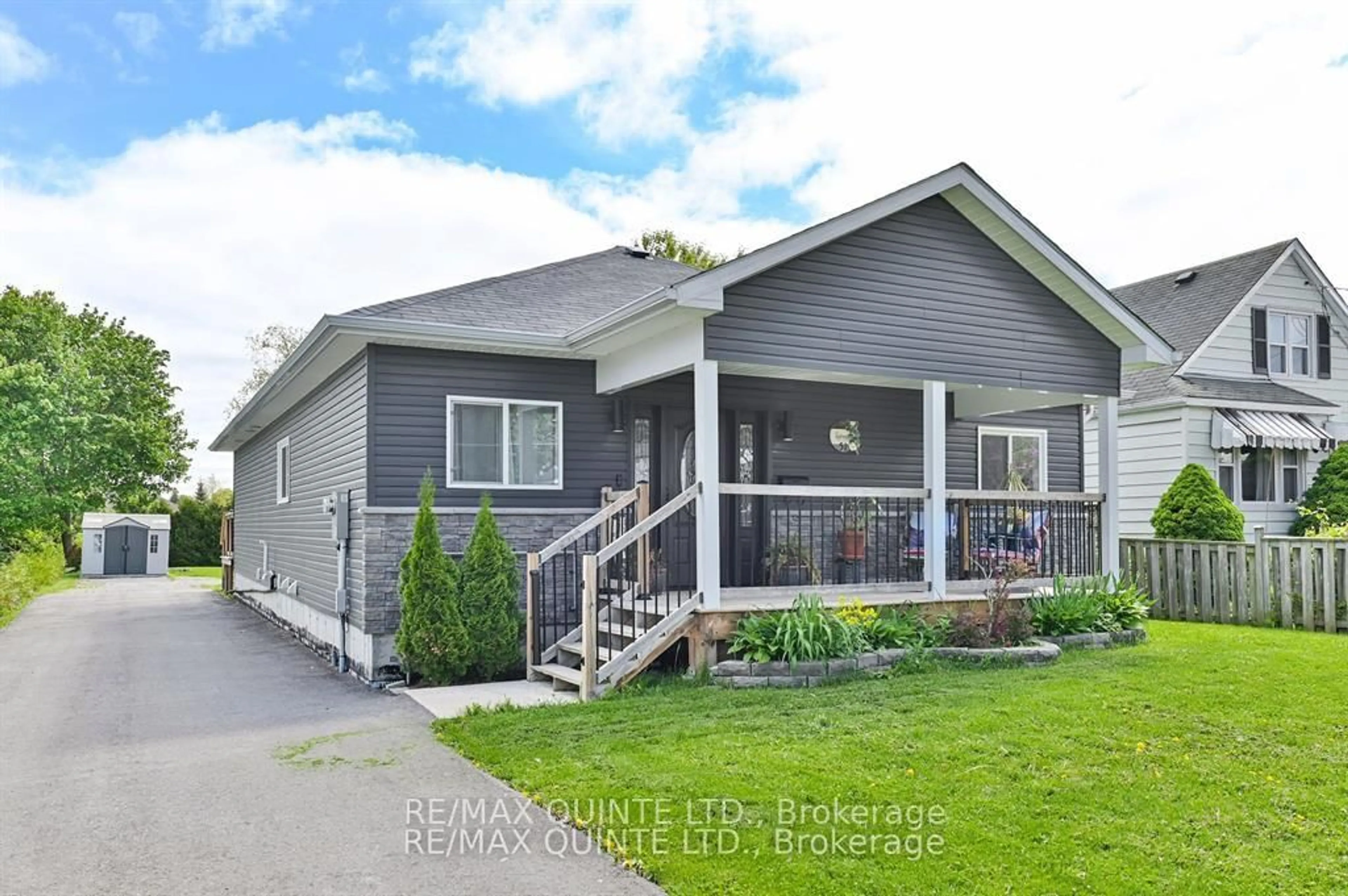 Home with vinyl exterior material, street for 51 Gilbert St, Belleville Ontario K8P 3G9