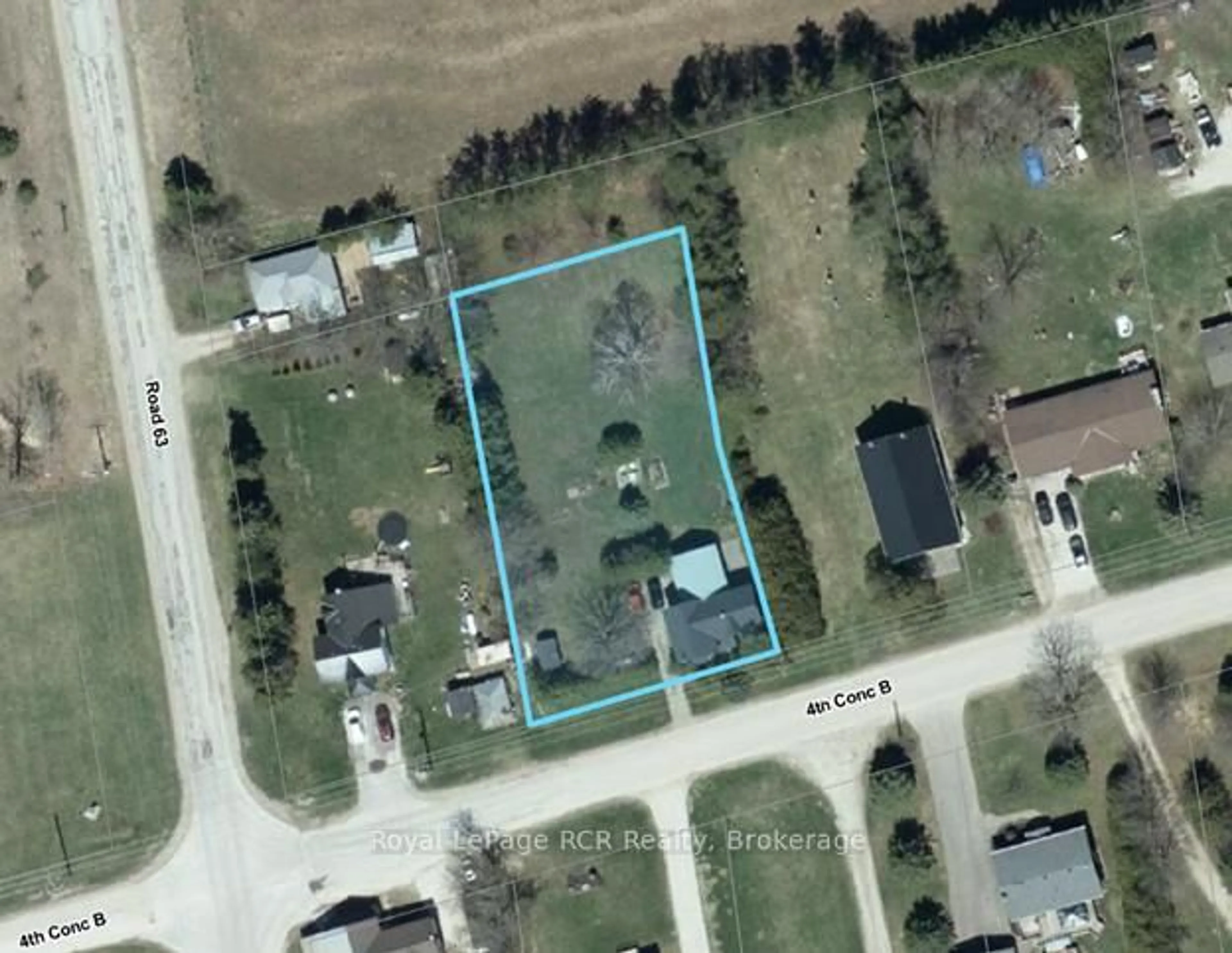 A pic from outside/outdoor area/front of a property/back of a property/a pic from drone, street for 349427 4th Concession B, Grey Highlands Ontario N0C 1M0