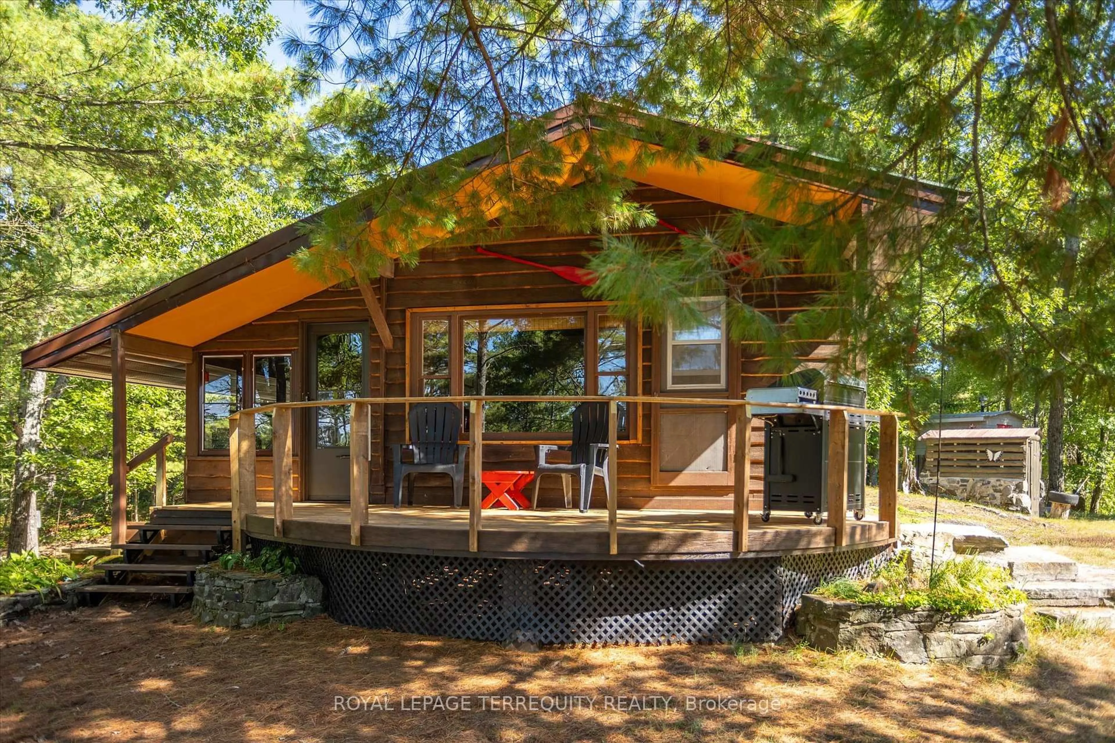 Patio, forest/trees view for 686 Fire Route 60, Havelock-Belmont-Methuen Ontario K0L 1Z0