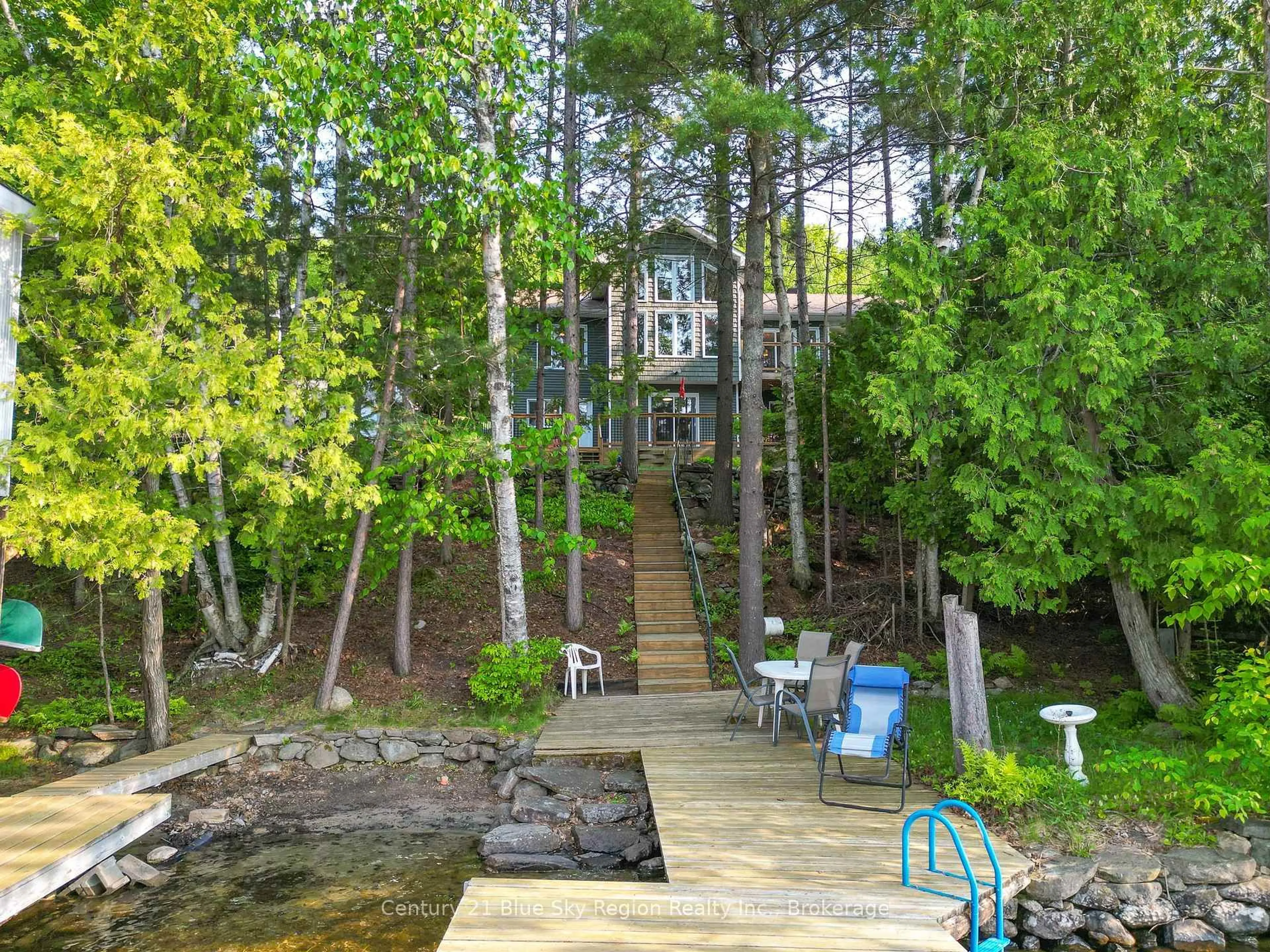 Patio, water/lake/river/ocean view for 1500D Peninsula Rd, North Bay Ontario P1B 8G4