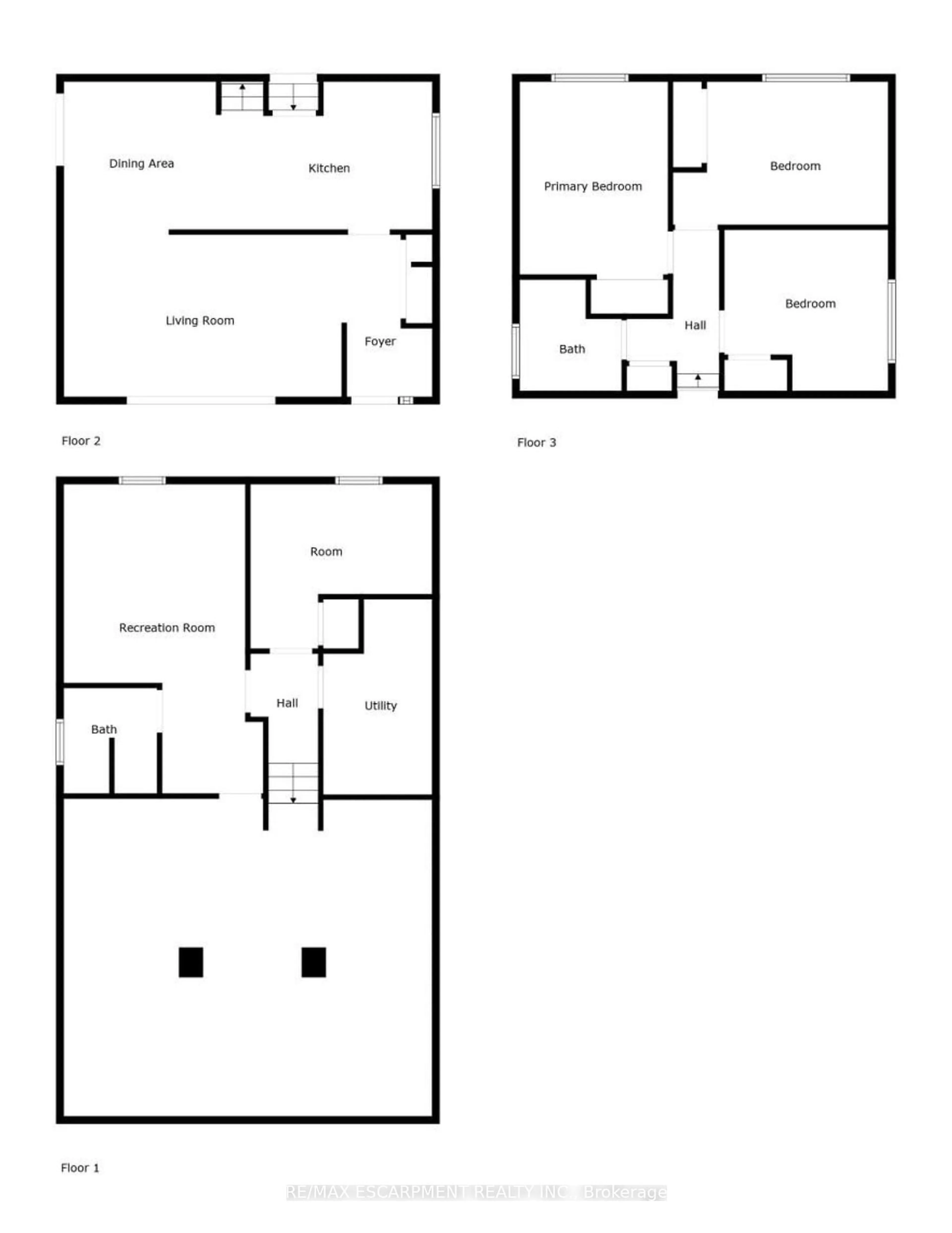 Floor plan for 26 Madoc St, Hamilton Ontario L8E 3S7