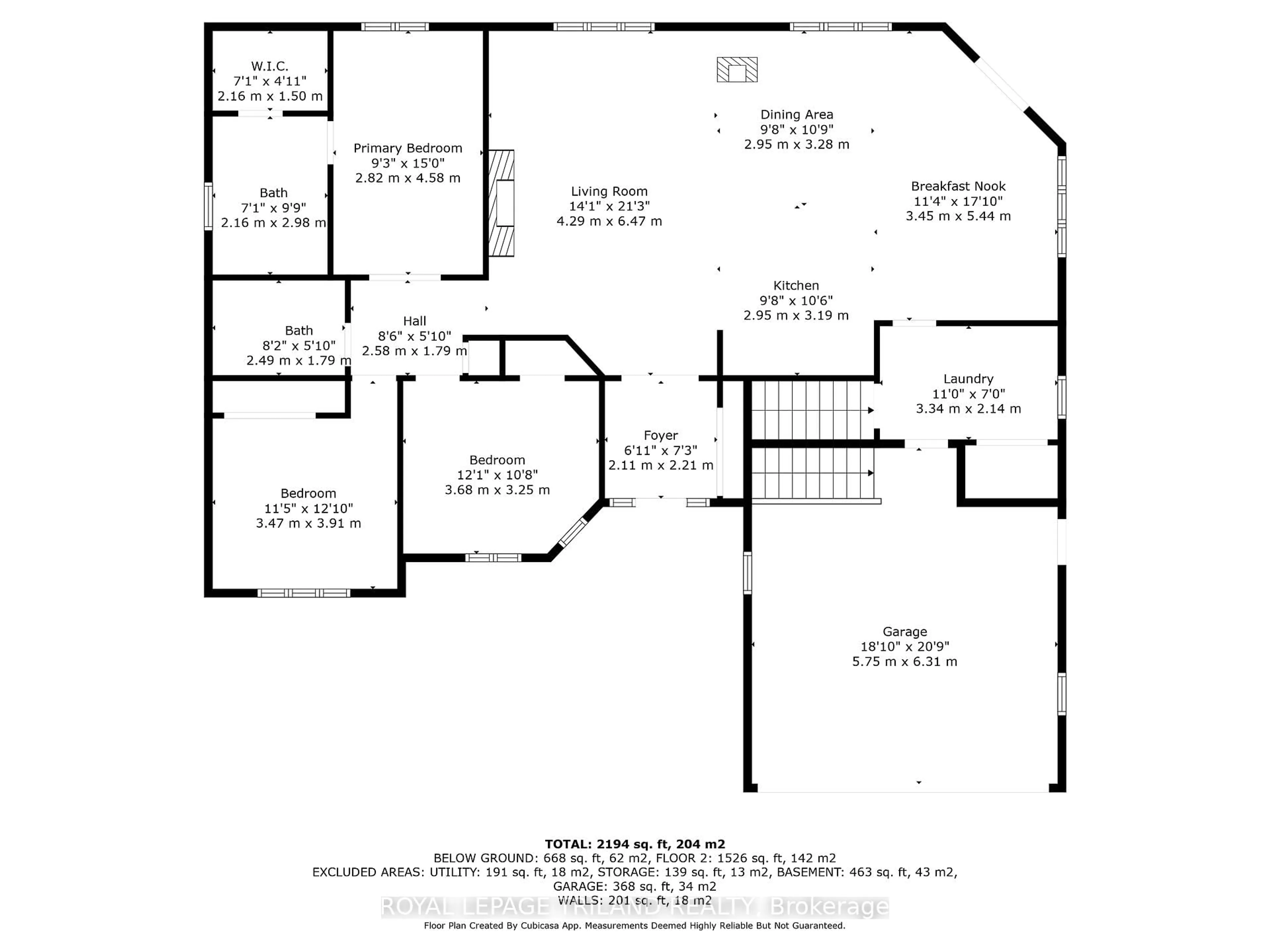 Floor plan for 3921 Elgin Rd, Thames Centre Ontario N0L 1V0