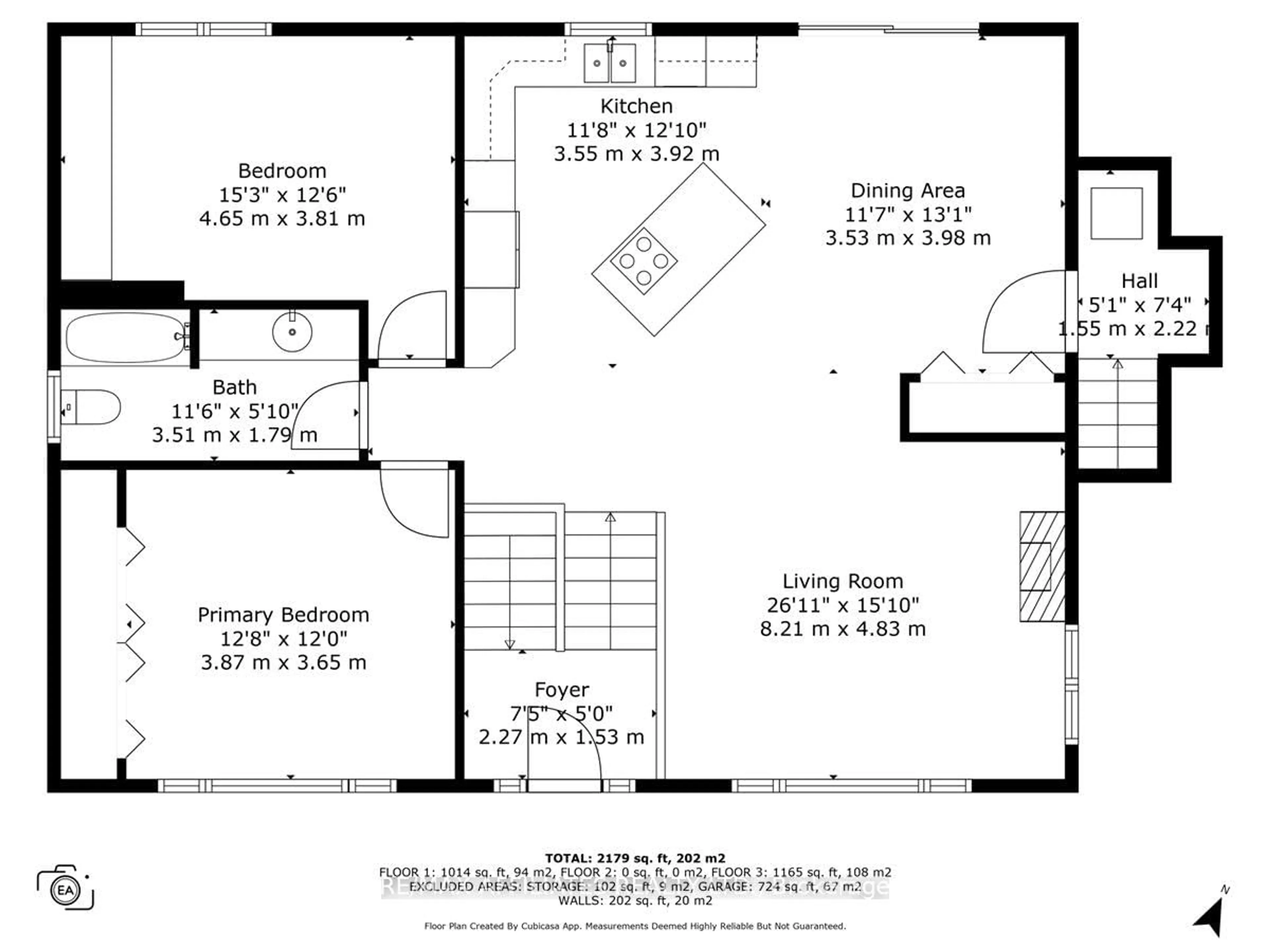 Floor plan for 2144 Route 500 Rd, The Nation Ontario K0A 1W0